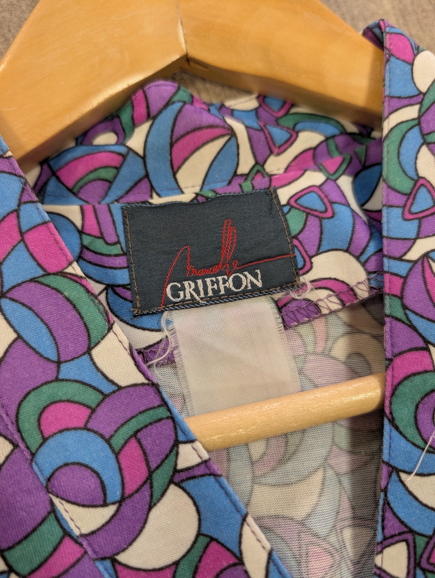 1980s Marcelle Griffon dress - L
