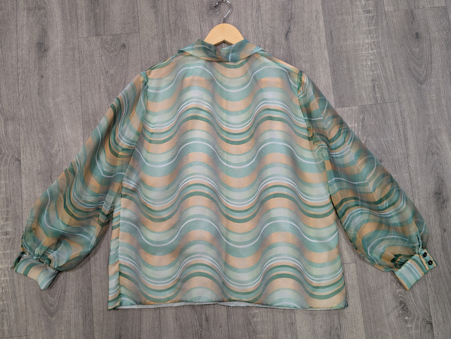 60s/70s Welkut psychedelic blouse - L