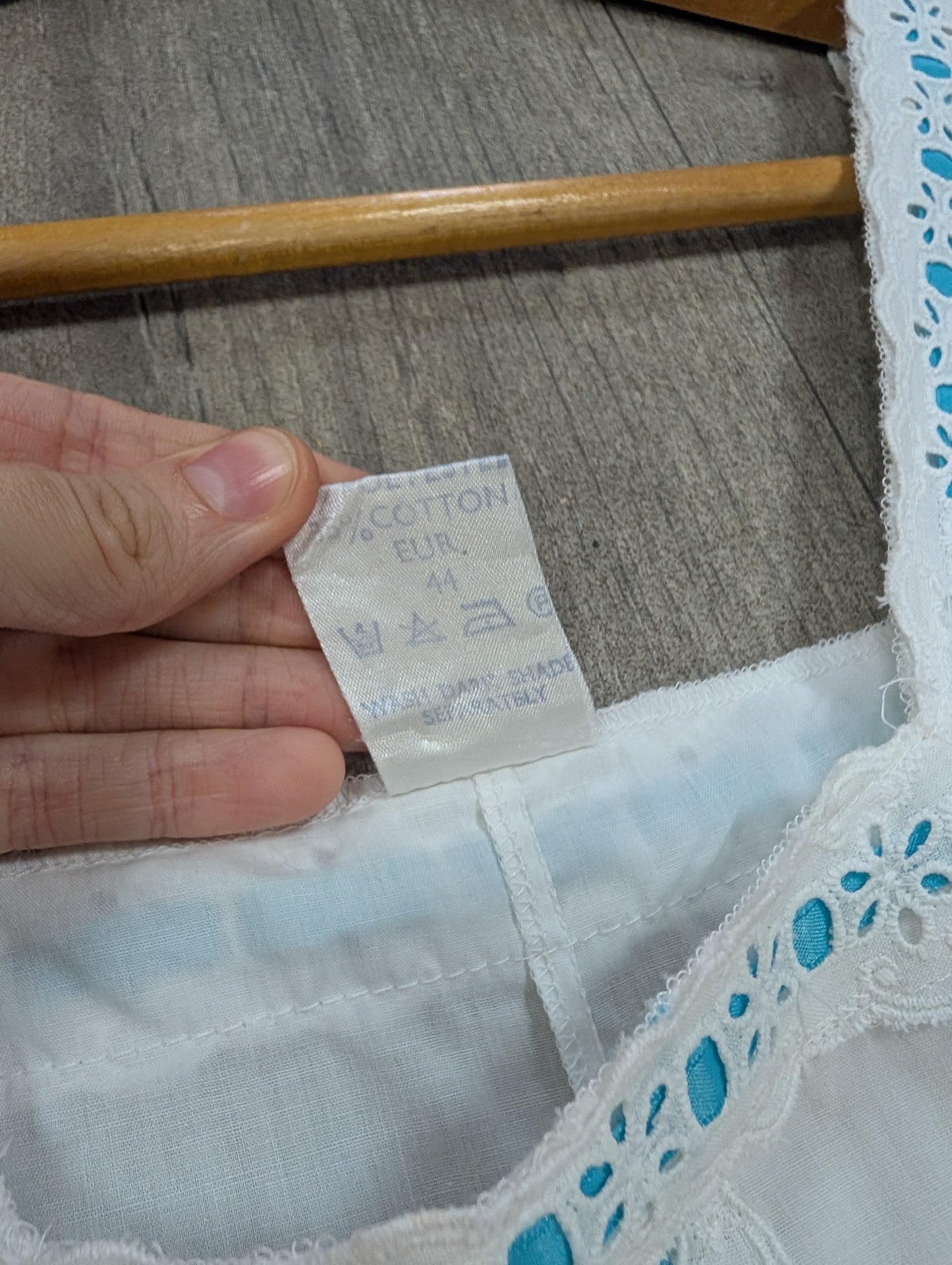 1970s Kayser white nightdress - S/M