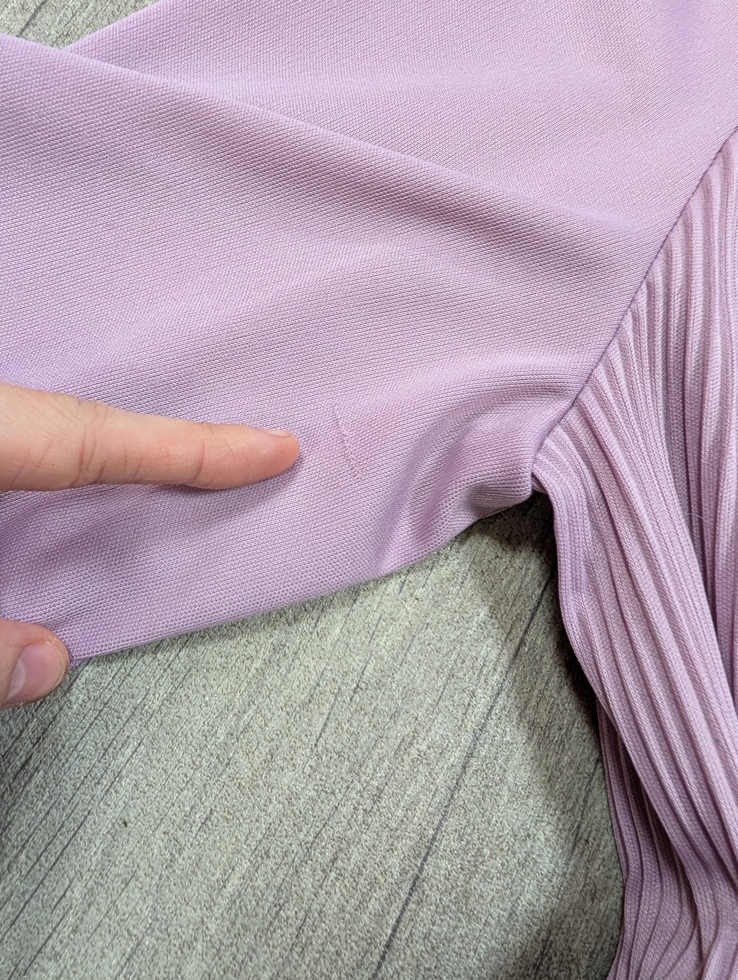 1970s BHS lilac/purple top - M