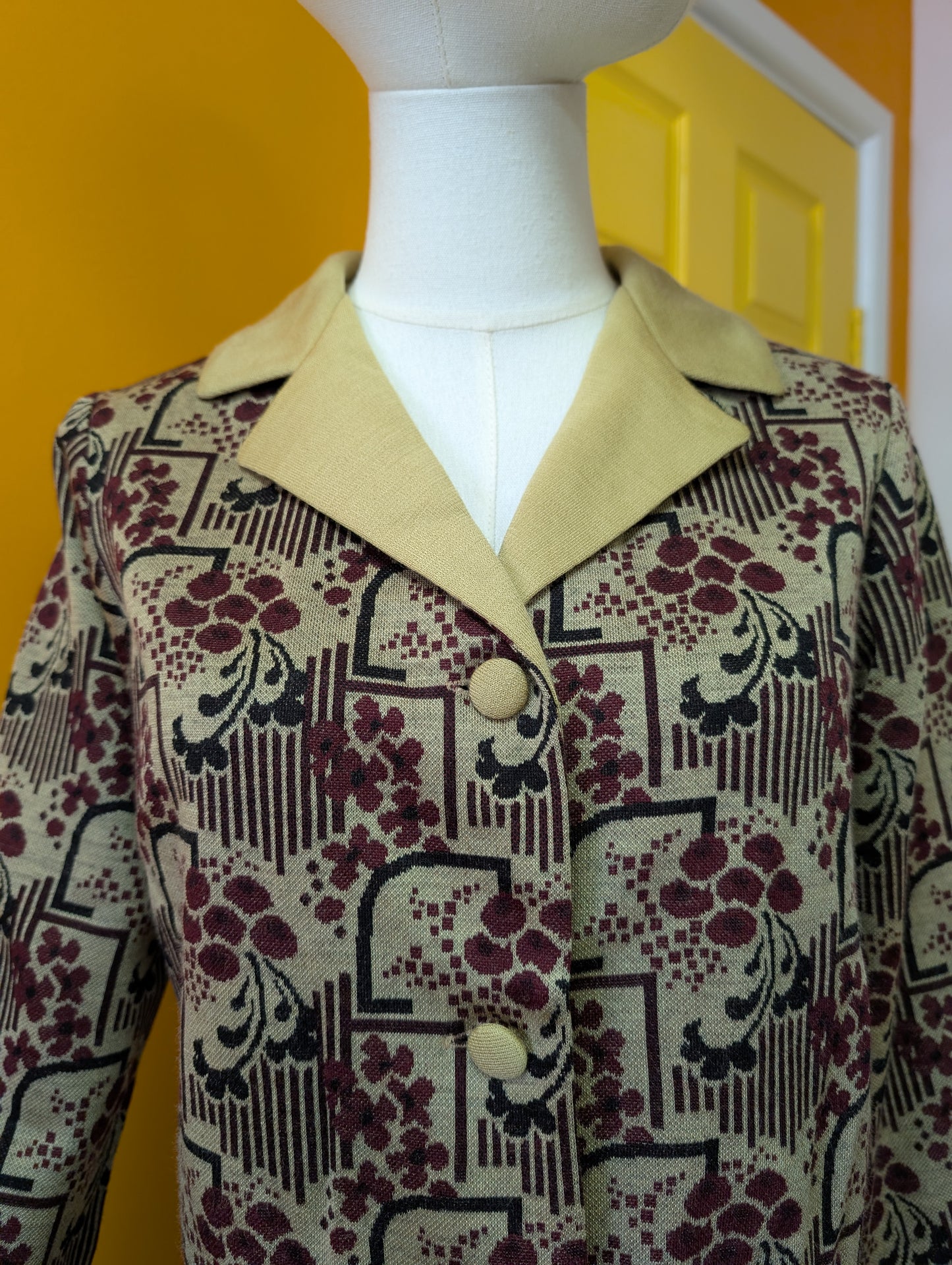 60s/70s Acrilan skirt suit - XS/S
