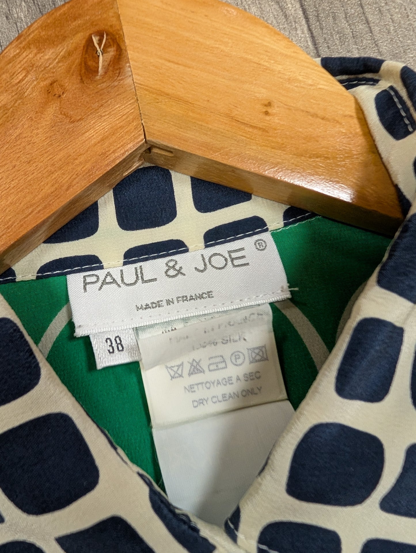 90s/Y2K Paul & Joe silk shirt dress