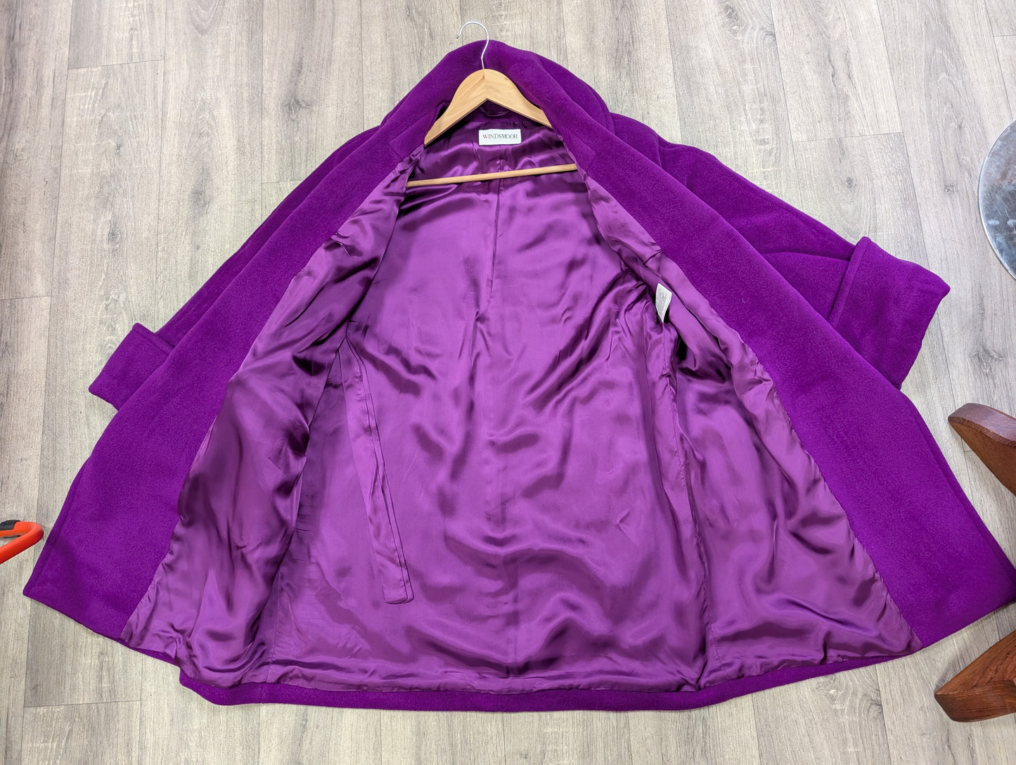 Glorious 1980s Windsmoor wrap coat