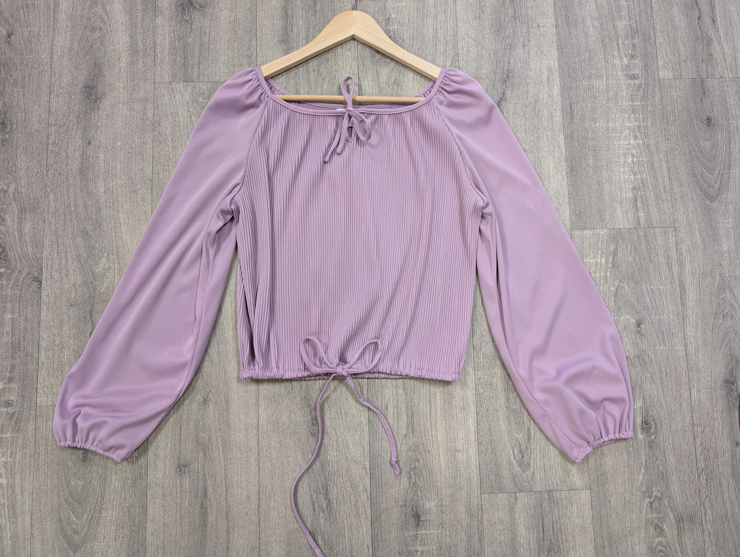 1970s BHS lilac/purple top - M
