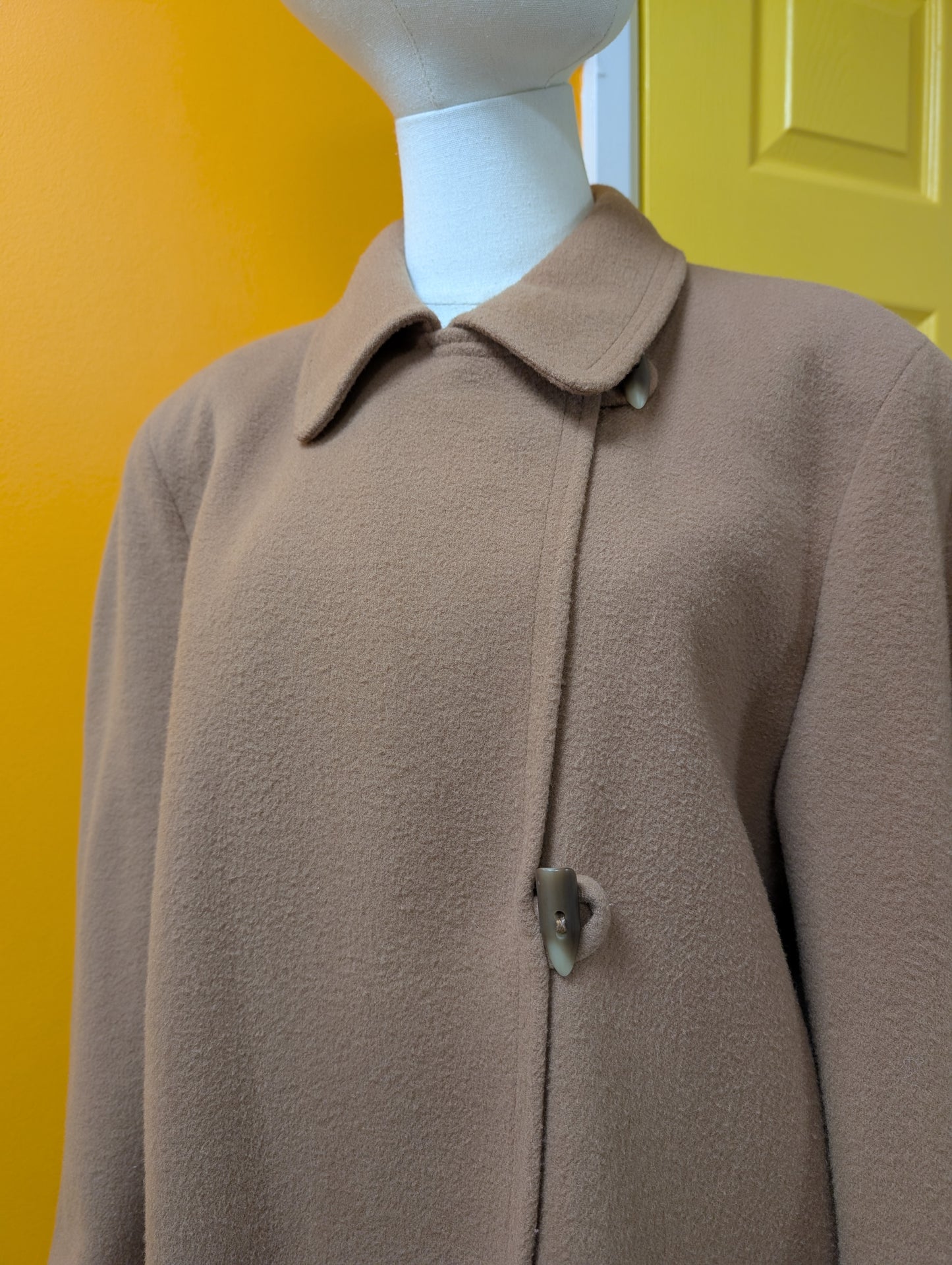 80s/90s Eastex wool blend coat - M/L