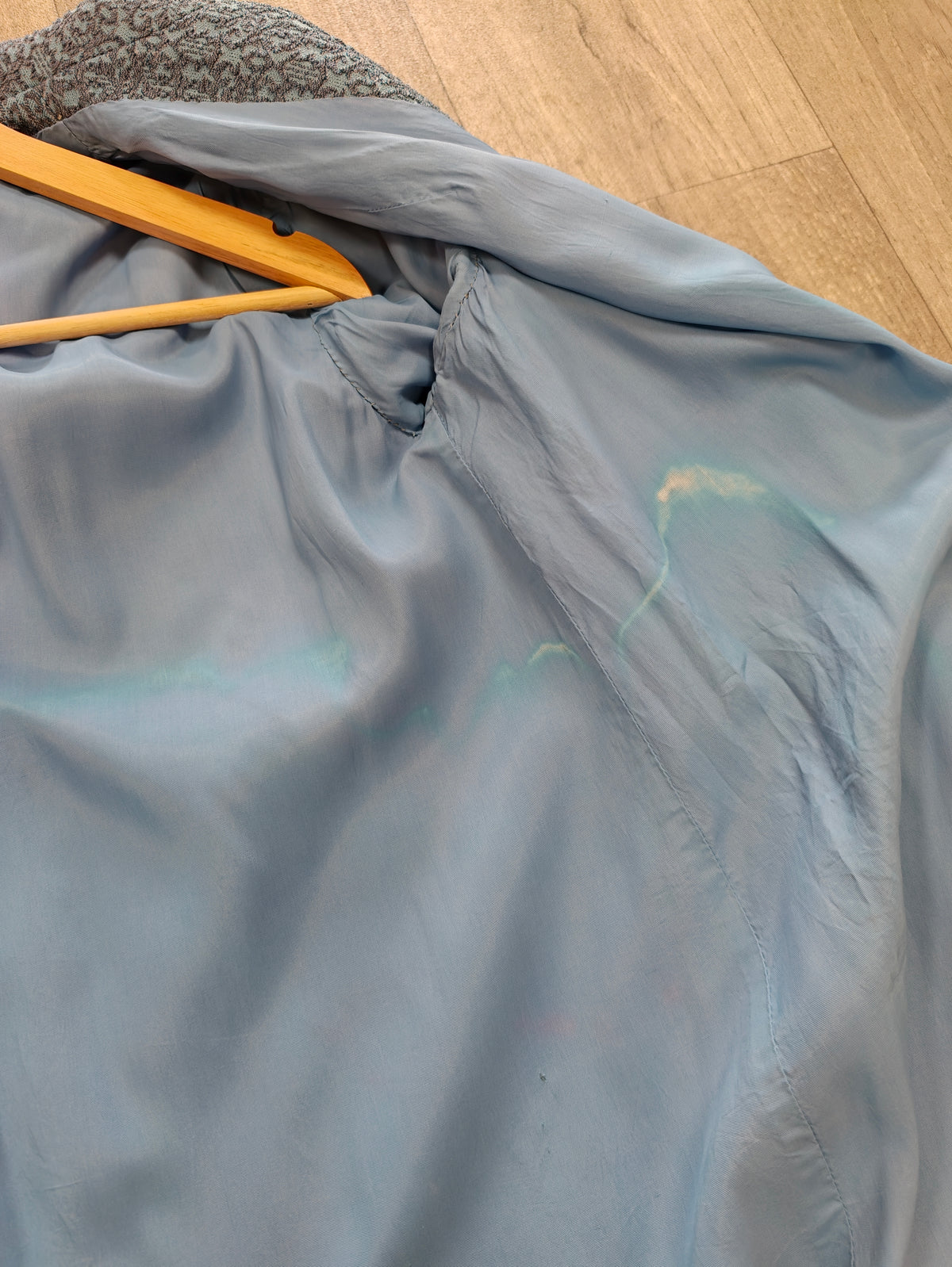 1960s D L Barron crimplene coat - M