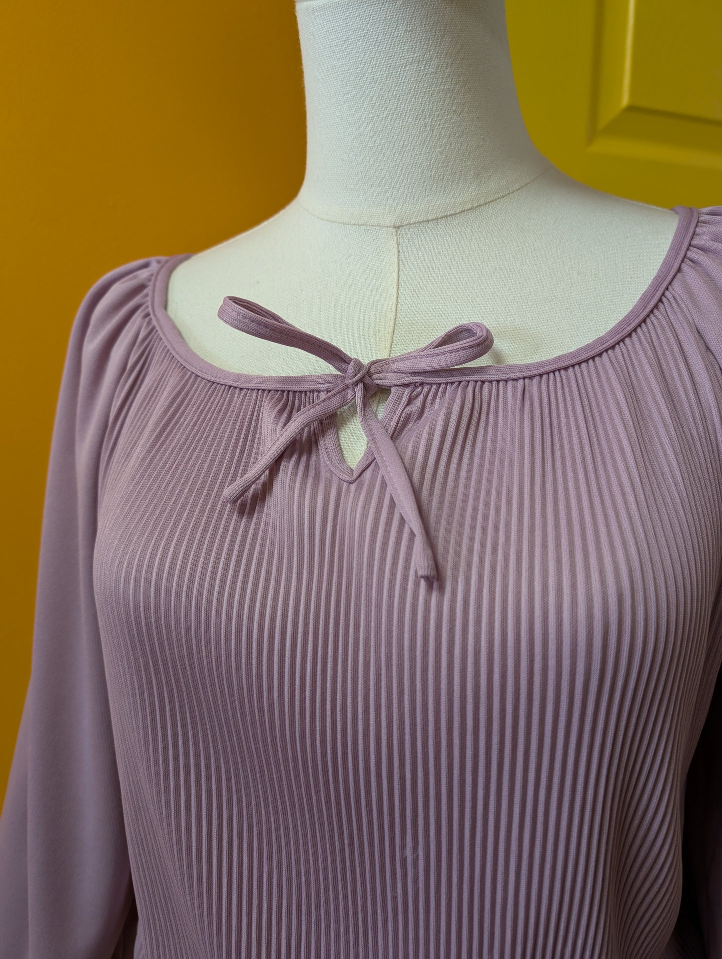 1970s BHS lilac/purple top - M