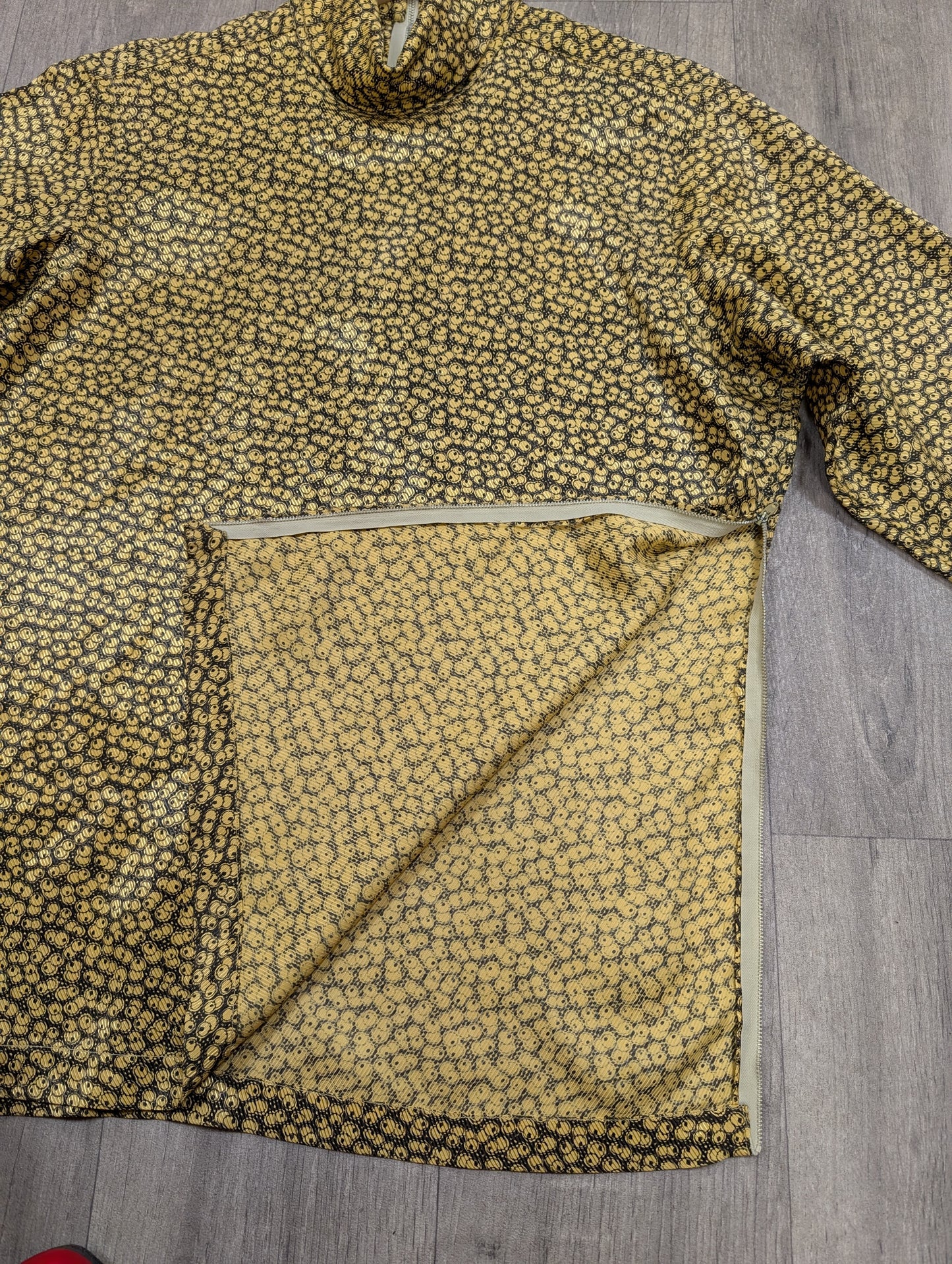 Incredible 1960s Mr Fish roll neck top
