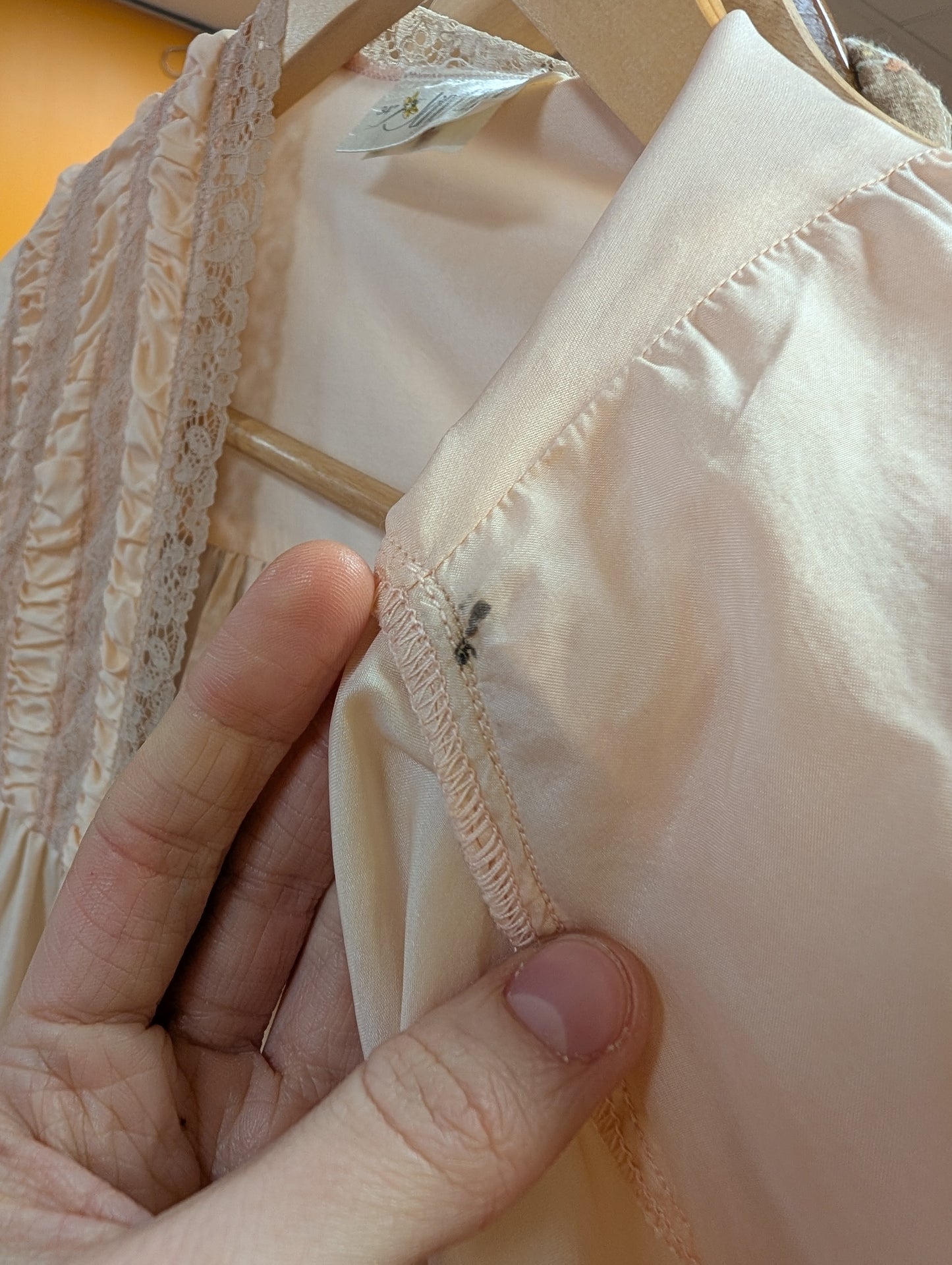 Gorgeous 70s/80s Janet Reger silk peignoir