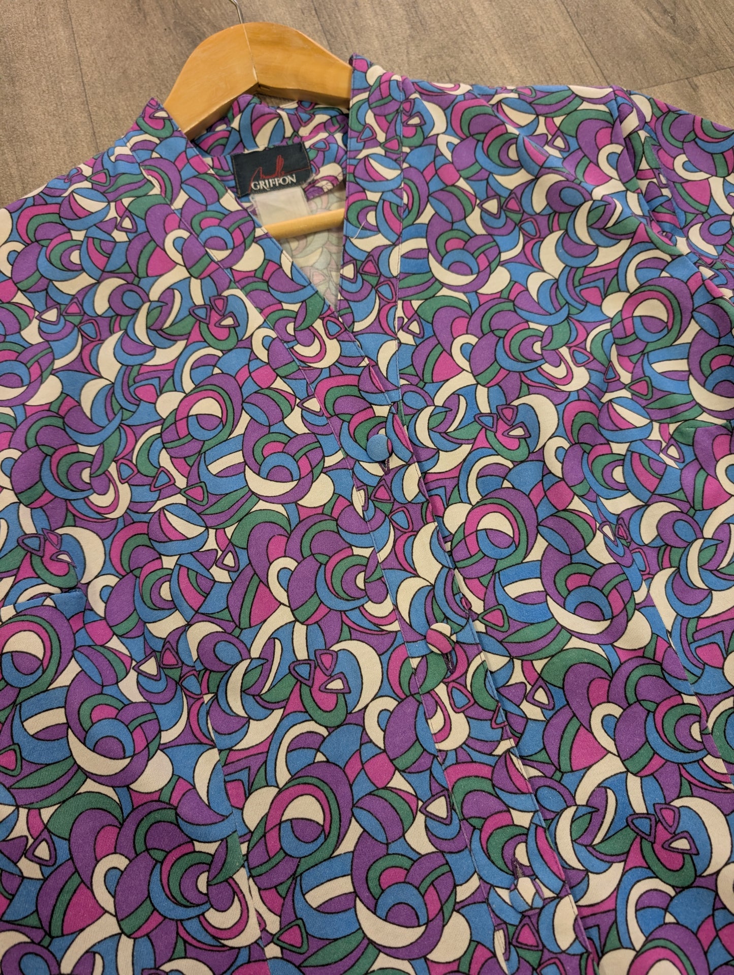 1980s Marcelle Griffon dress - L