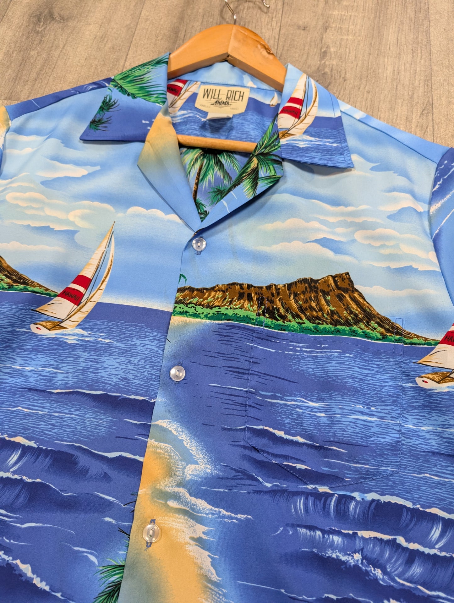 Will Rich novelty print Hawaiian shirt