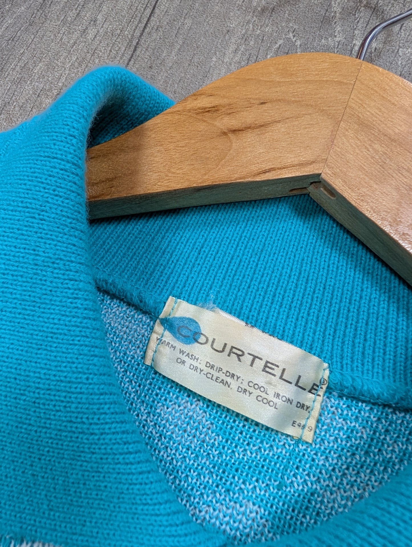 1960s Courtelle dress - S/10