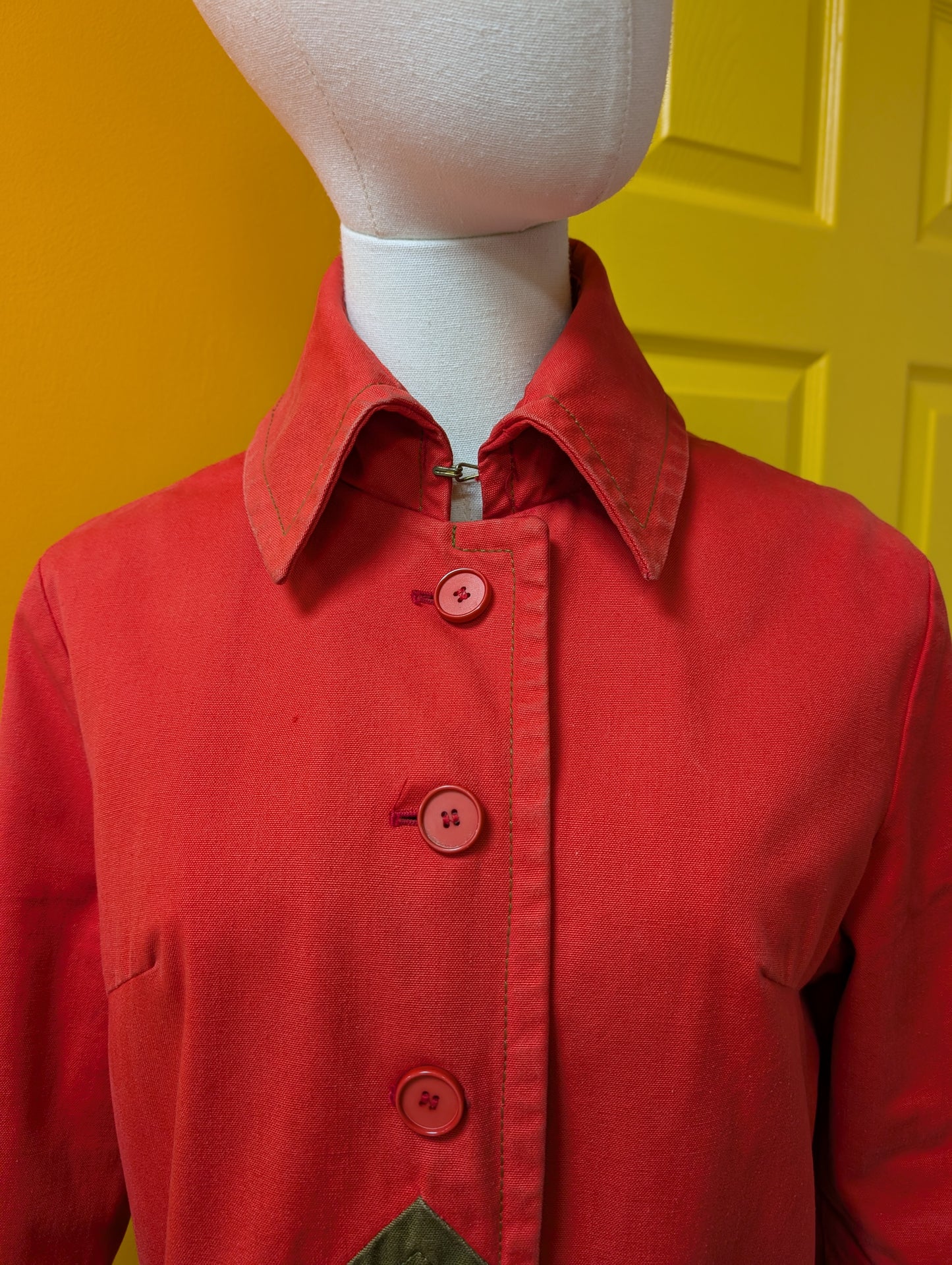 Epic 1960s Gangsters by Valstar canvas coat - S