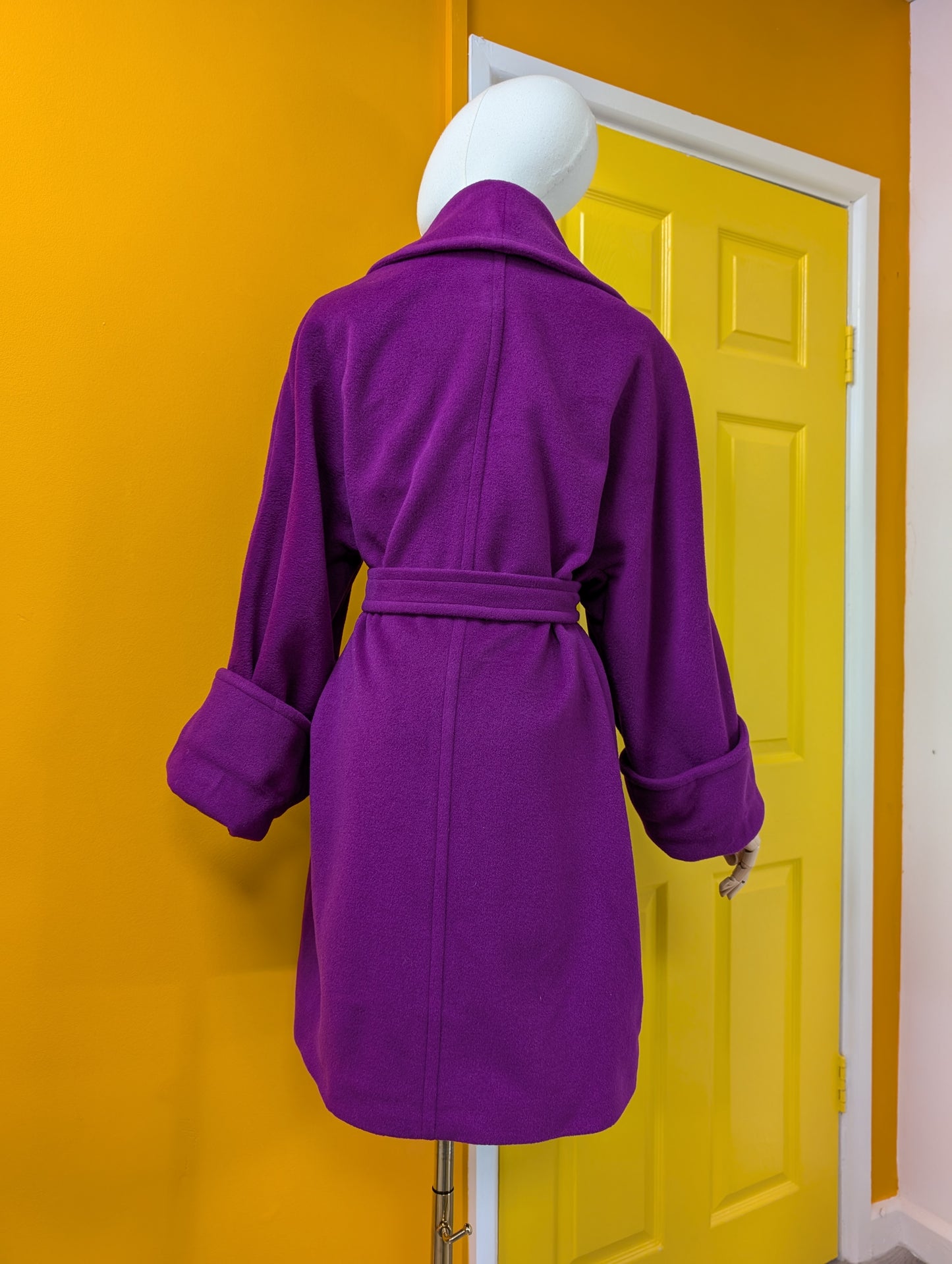 Glorious 1980s Windsmoor wrap coat