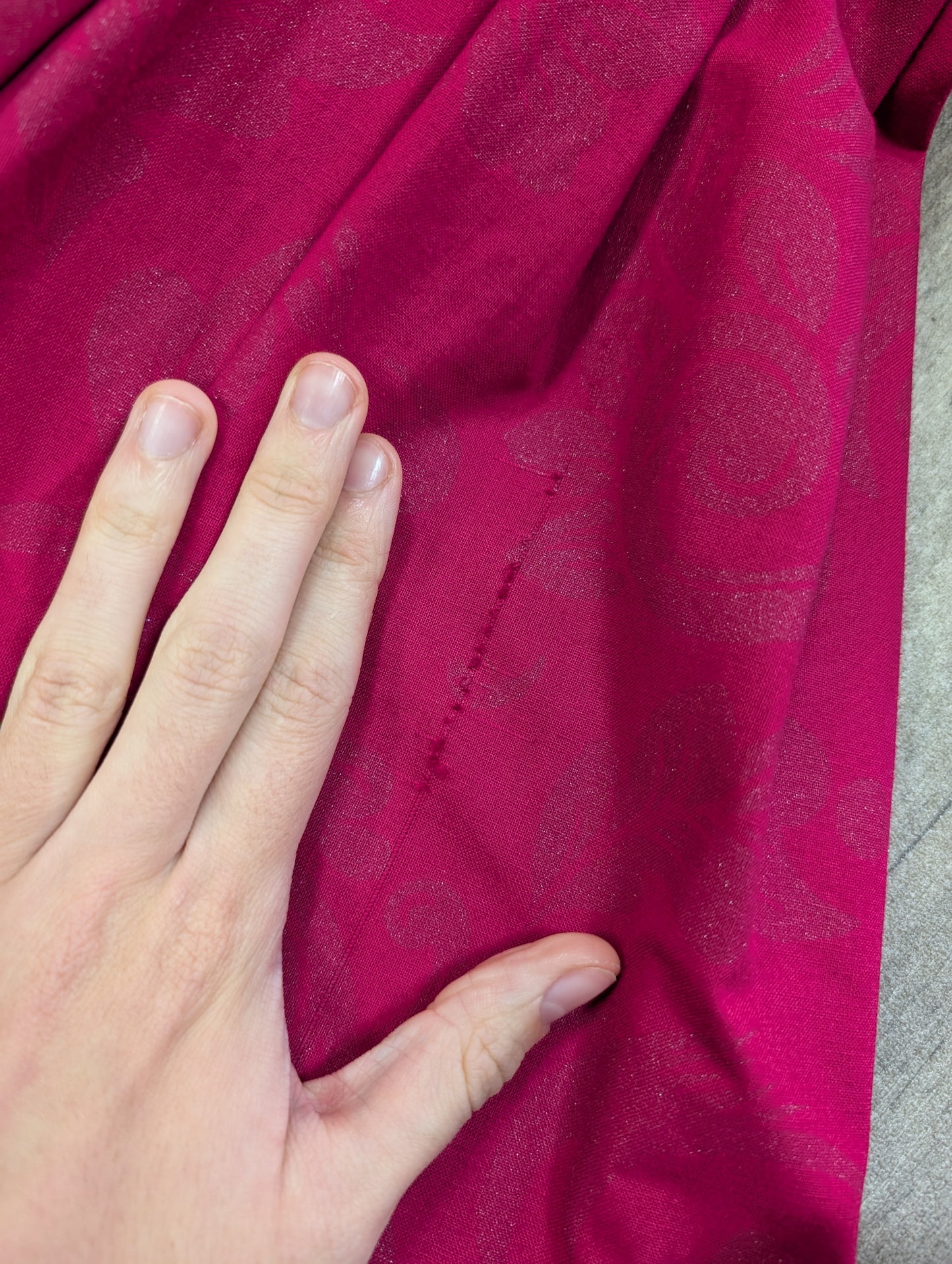 1980s Laura Ashley pink dress - S/8