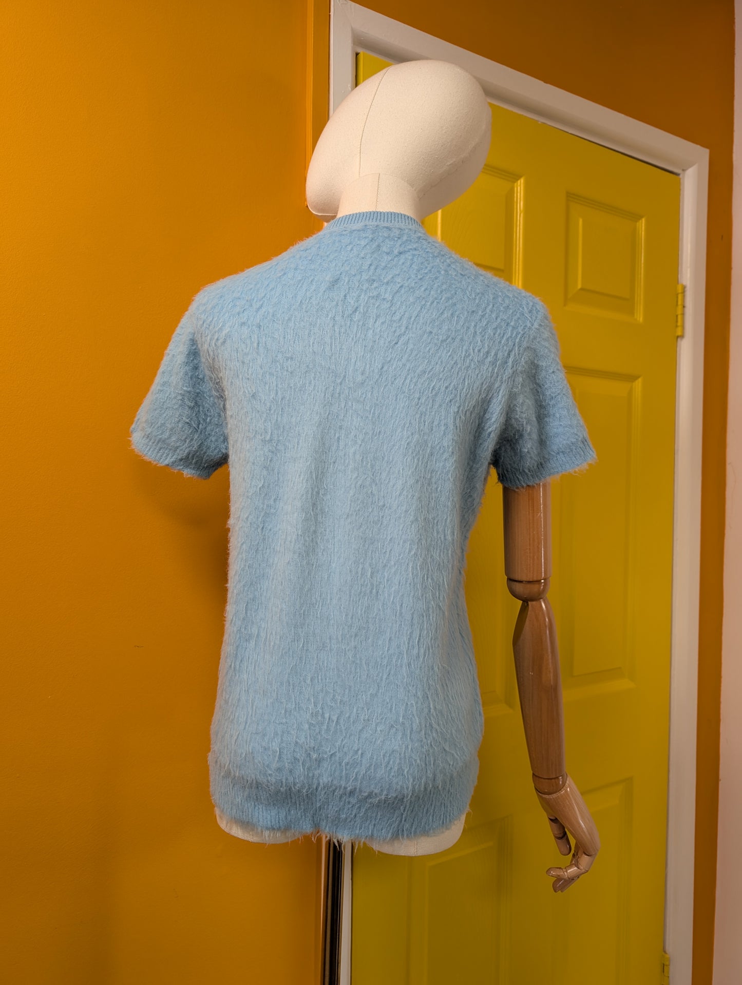 1960s turbo orlon fluffy fuzzy top/jumper - S/M