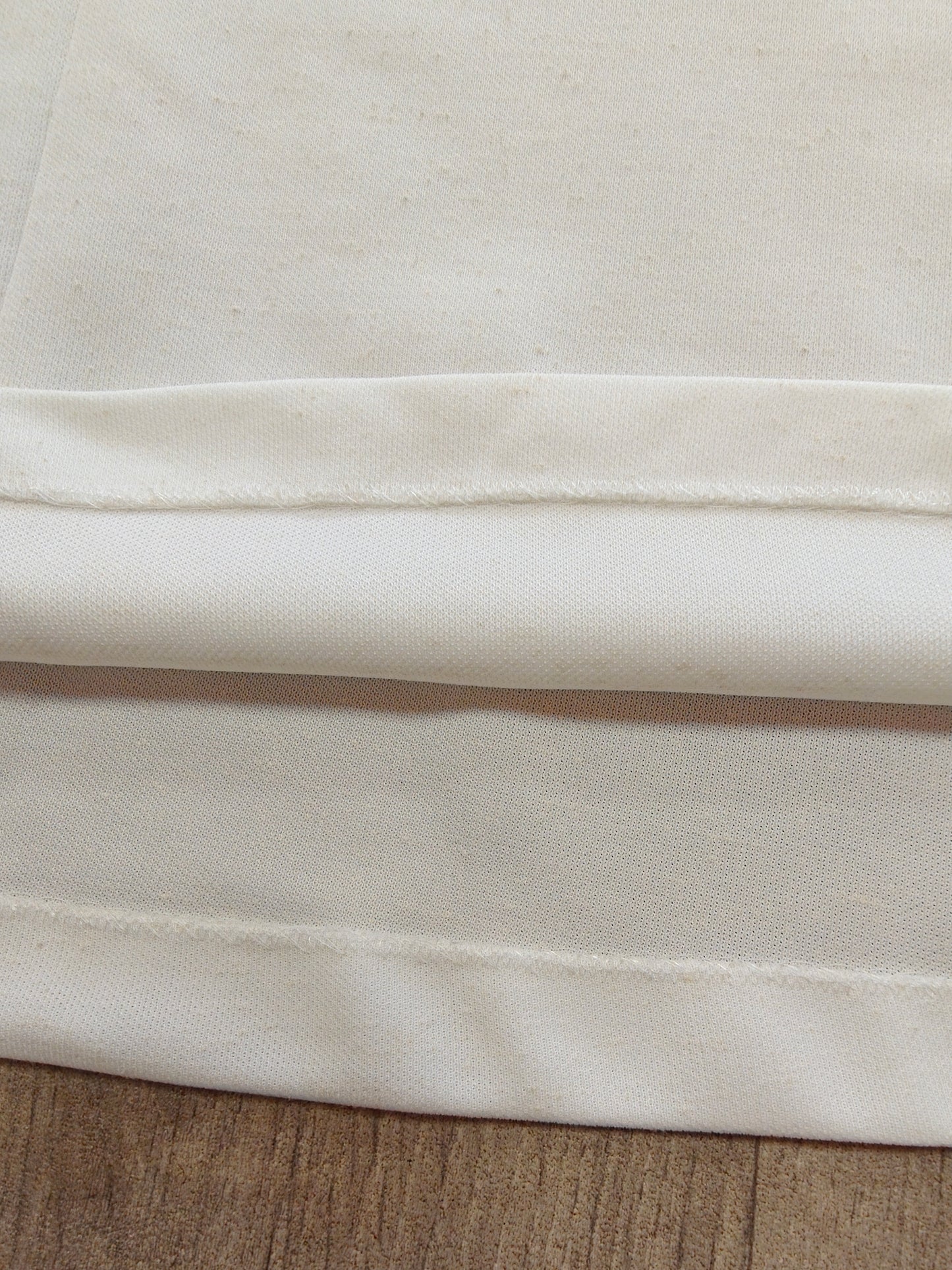 1970s California white dress with red zippers - S/8/10