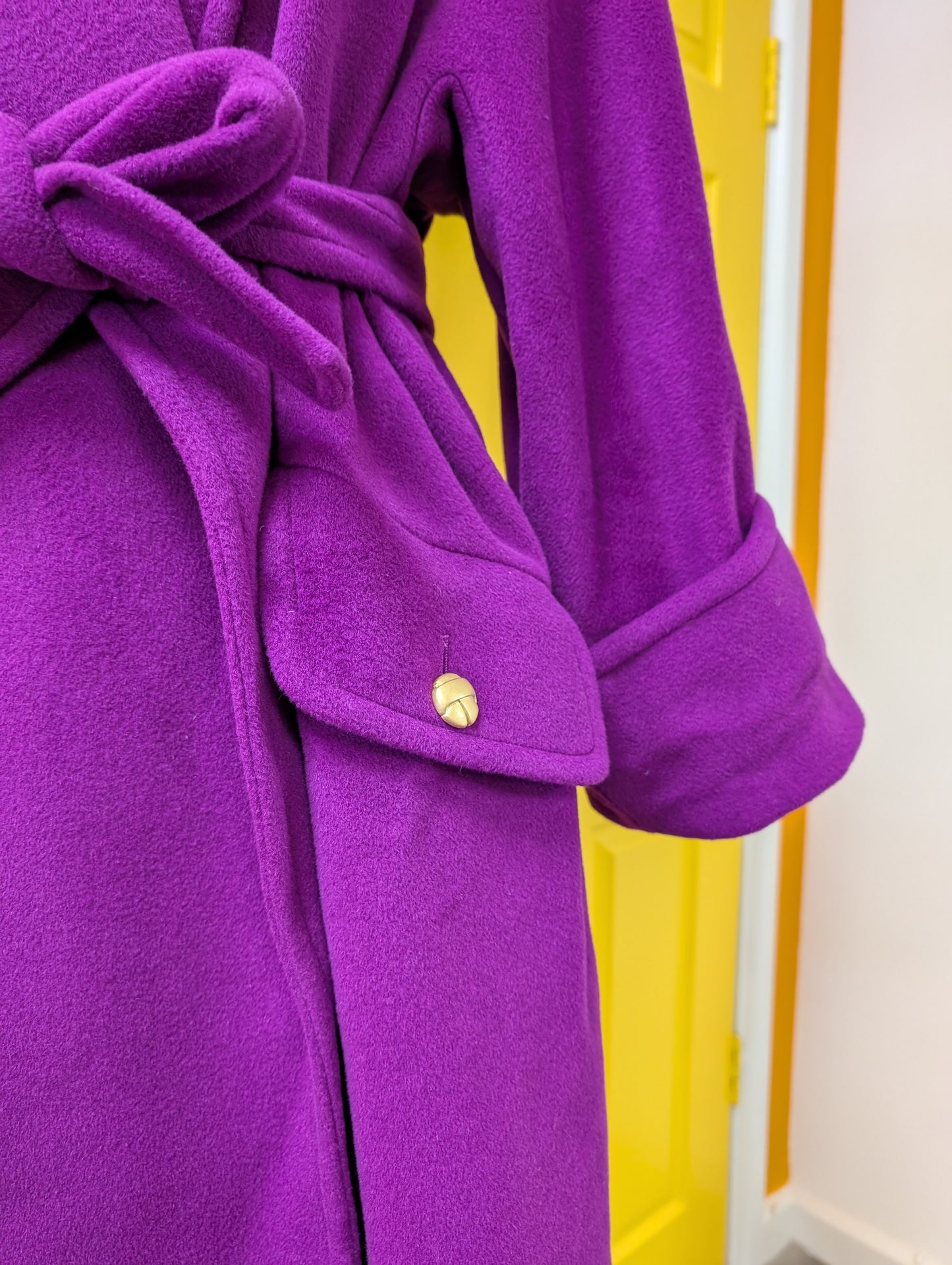 Glorious 1980s Windsmoor wrap coat