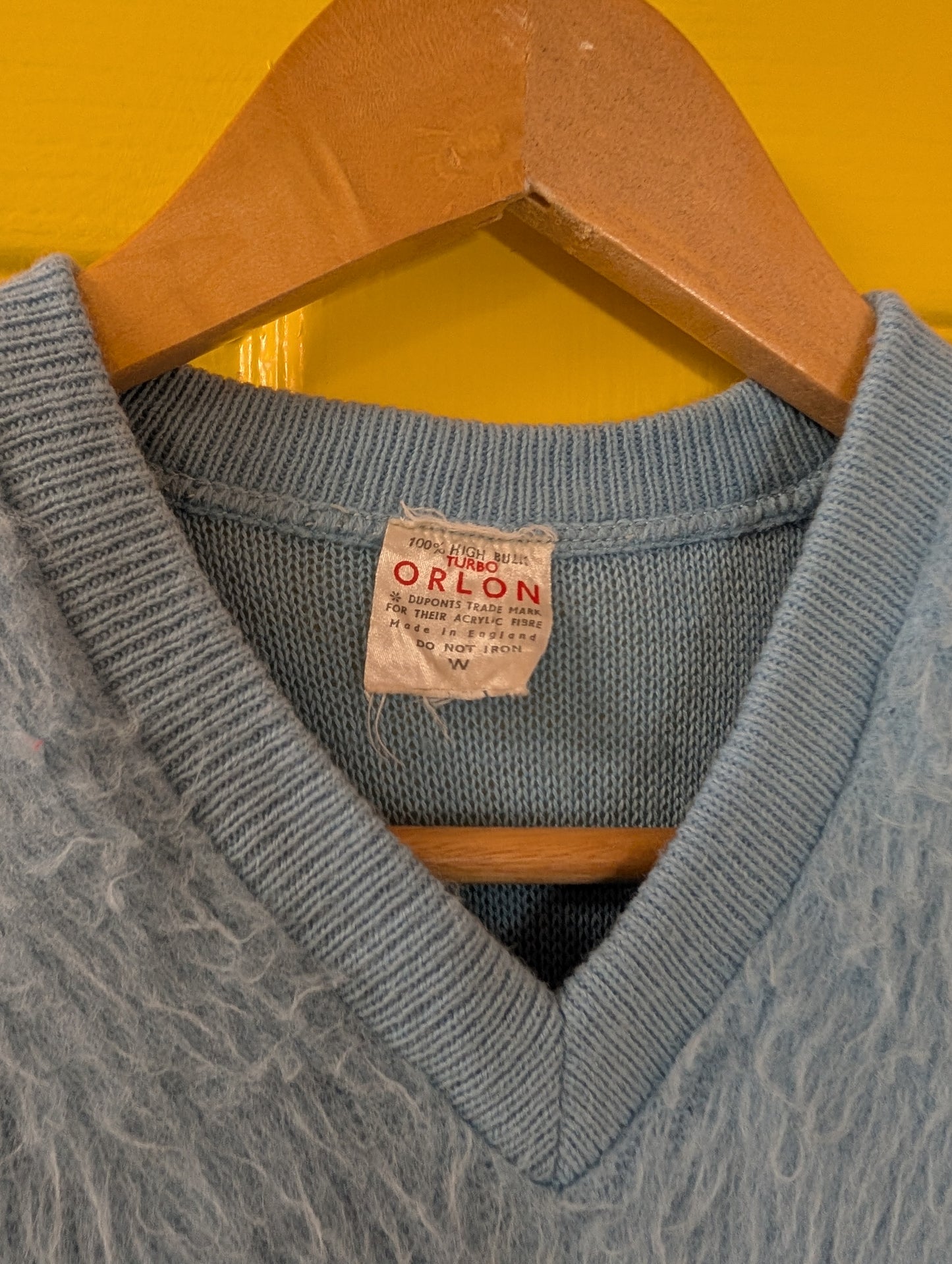 1960s turbo orlon fluffy fuzzy top/jumper - S/M