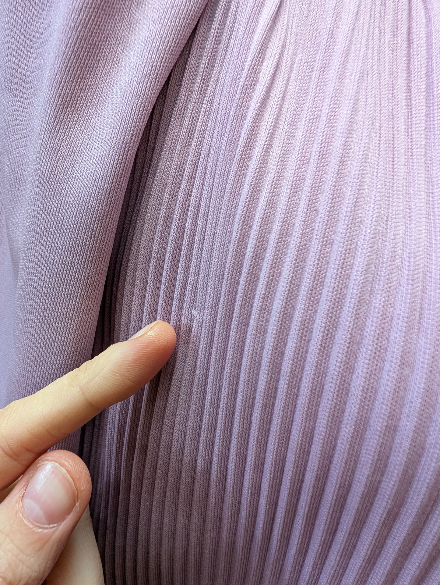 1970s BHS lilac/purple top - M