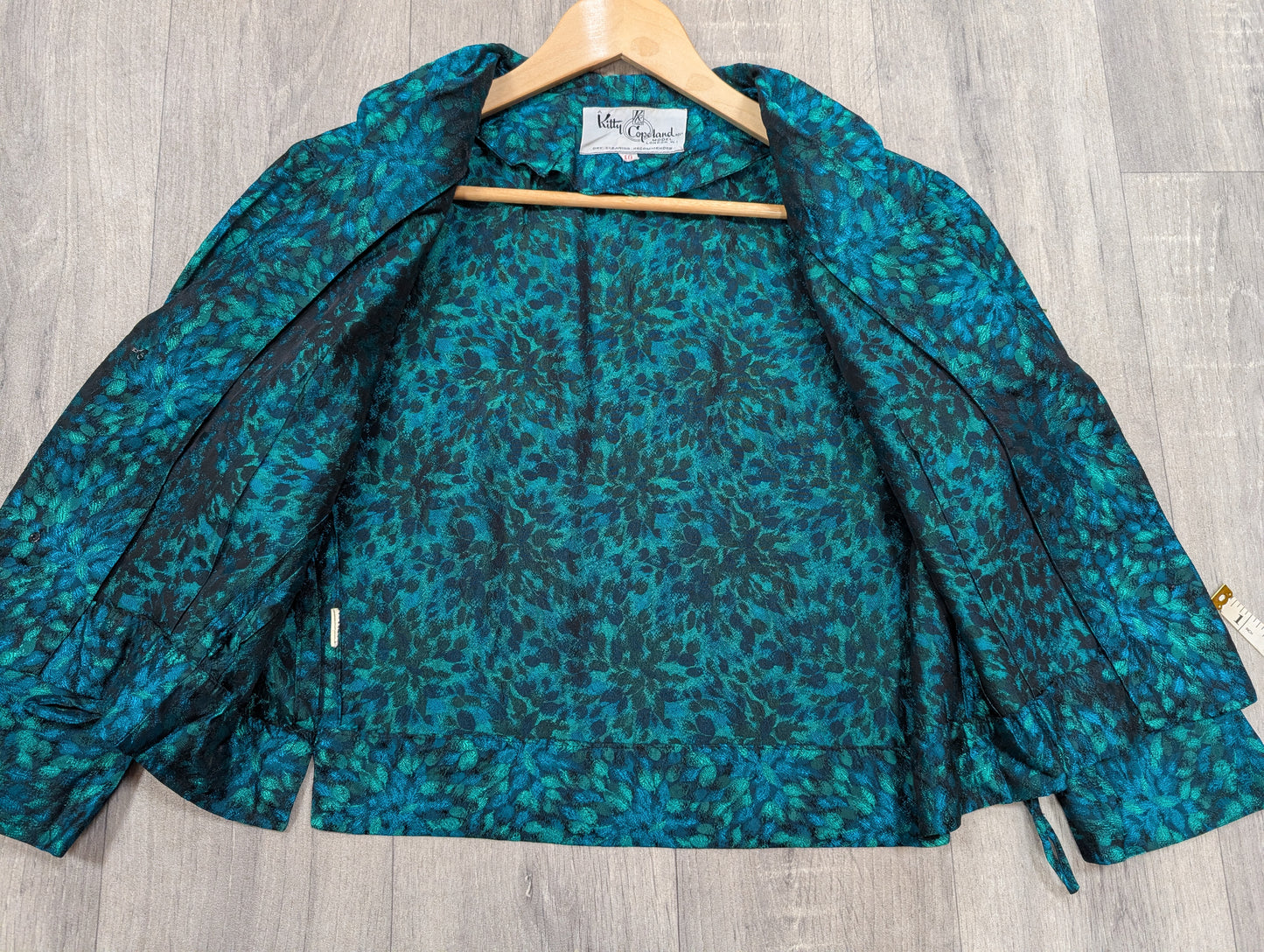 1960s Kitty Copeland dress and jacket - Size 10/12