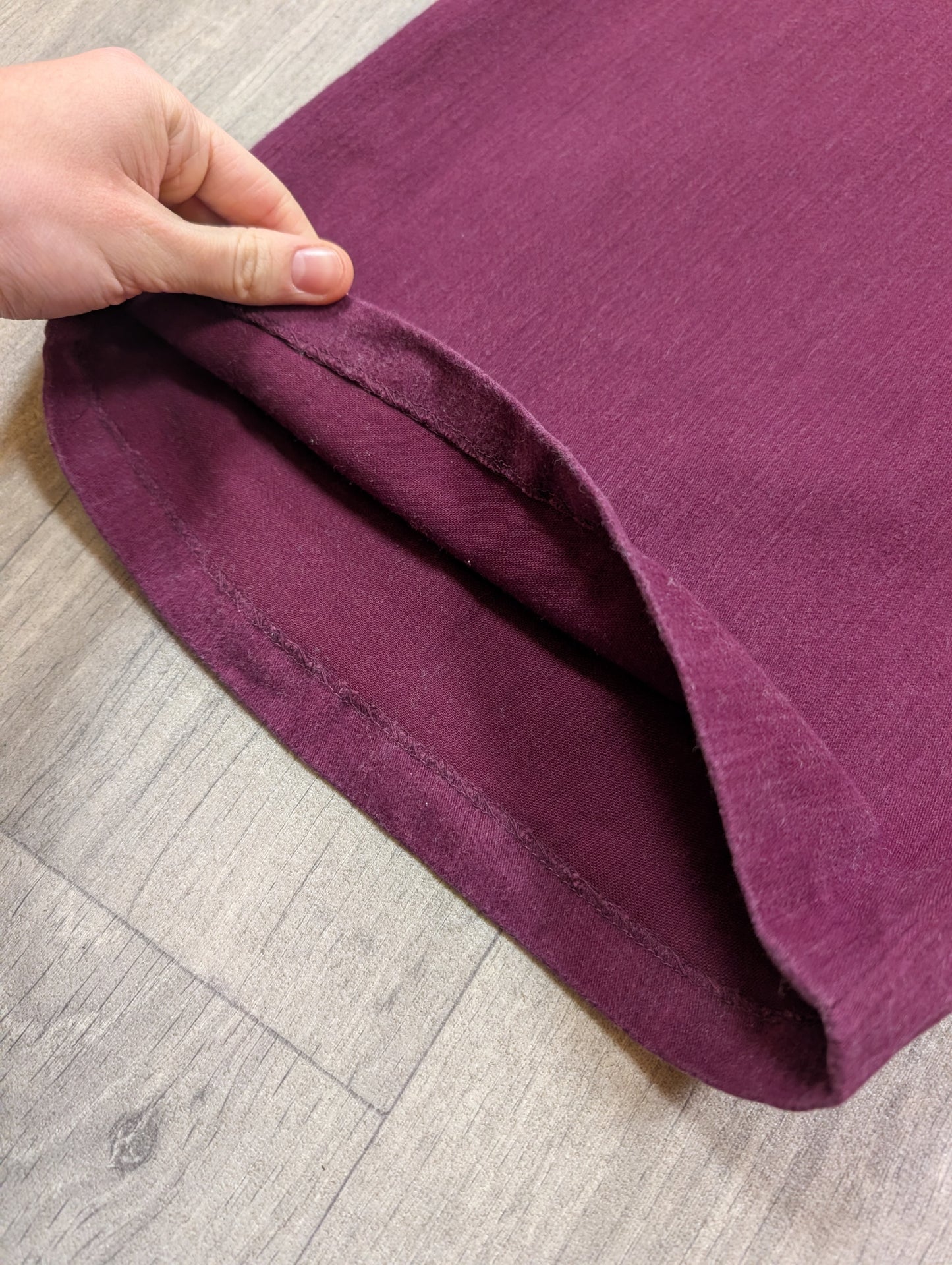 1970s C&A embroidered brushed cotton trousers - 30W 32.5L