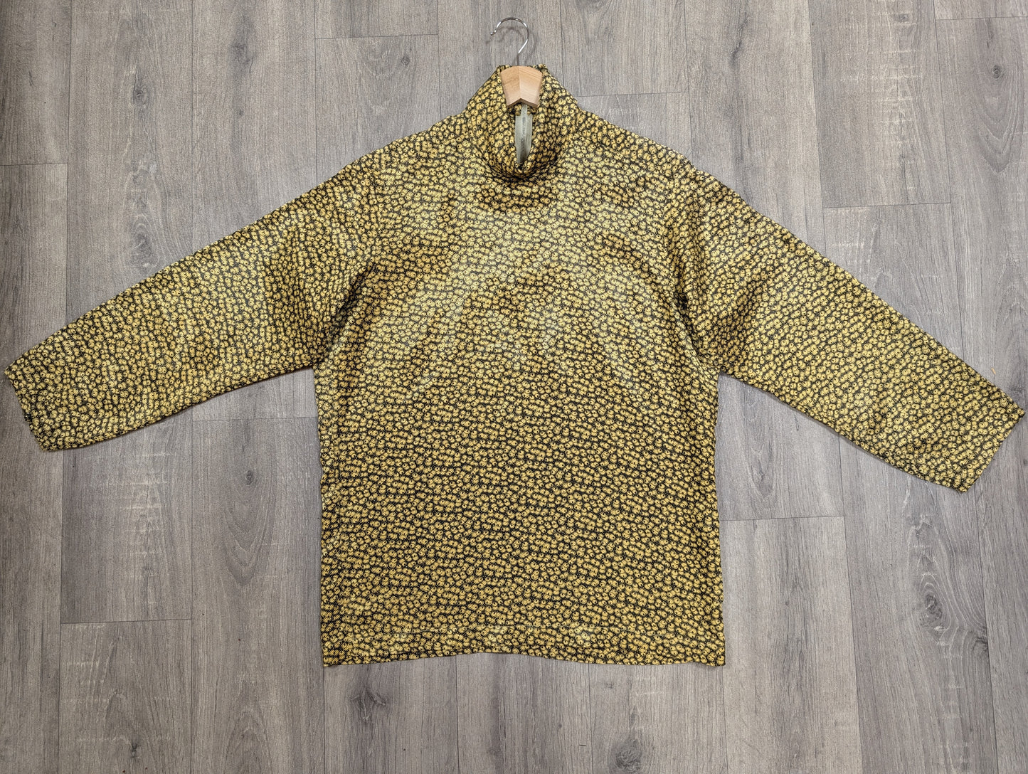 Incredible 1960s Mr Fish roll neck top