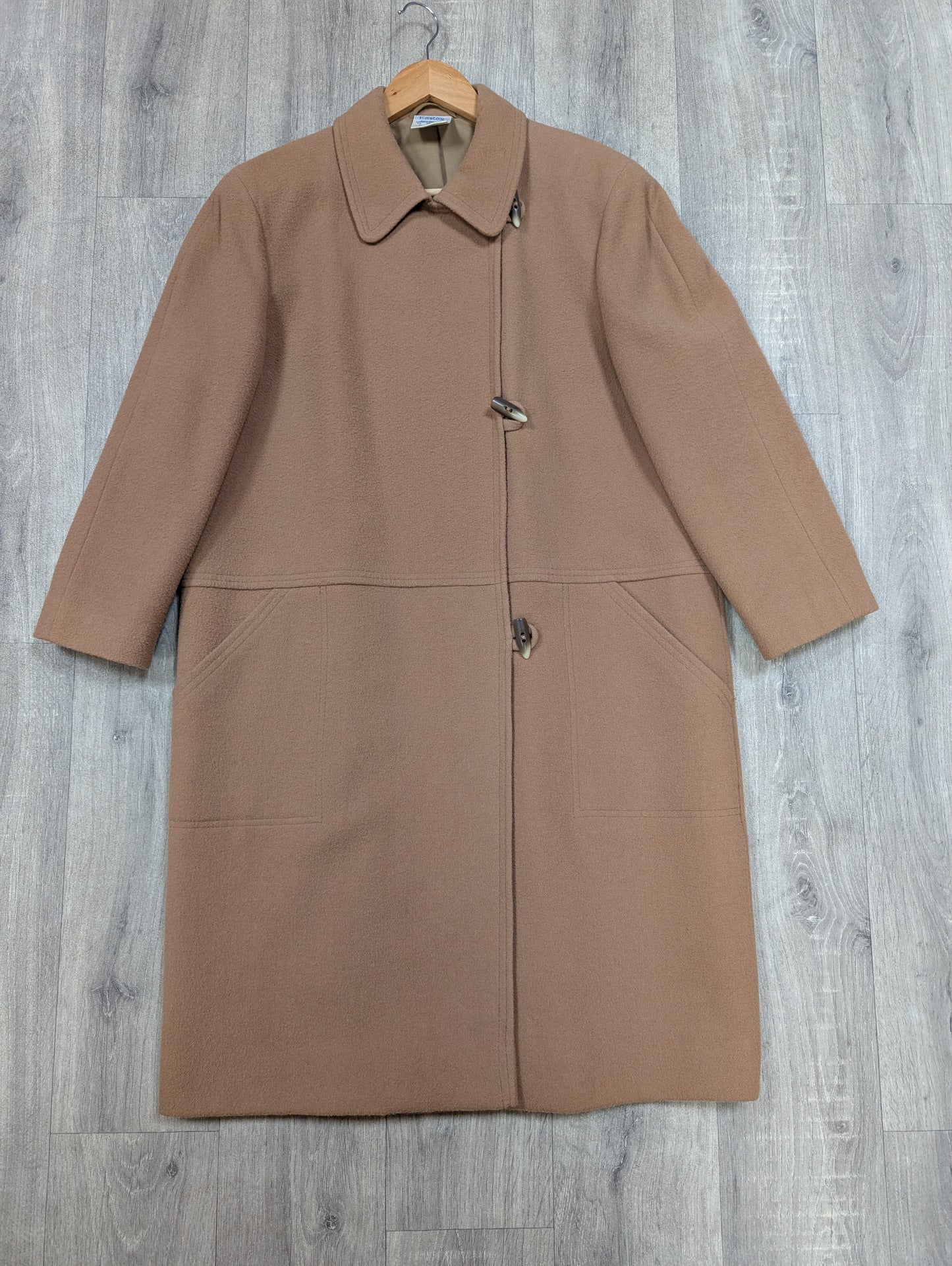 80s/90s Eastex wool blend coat - M/L