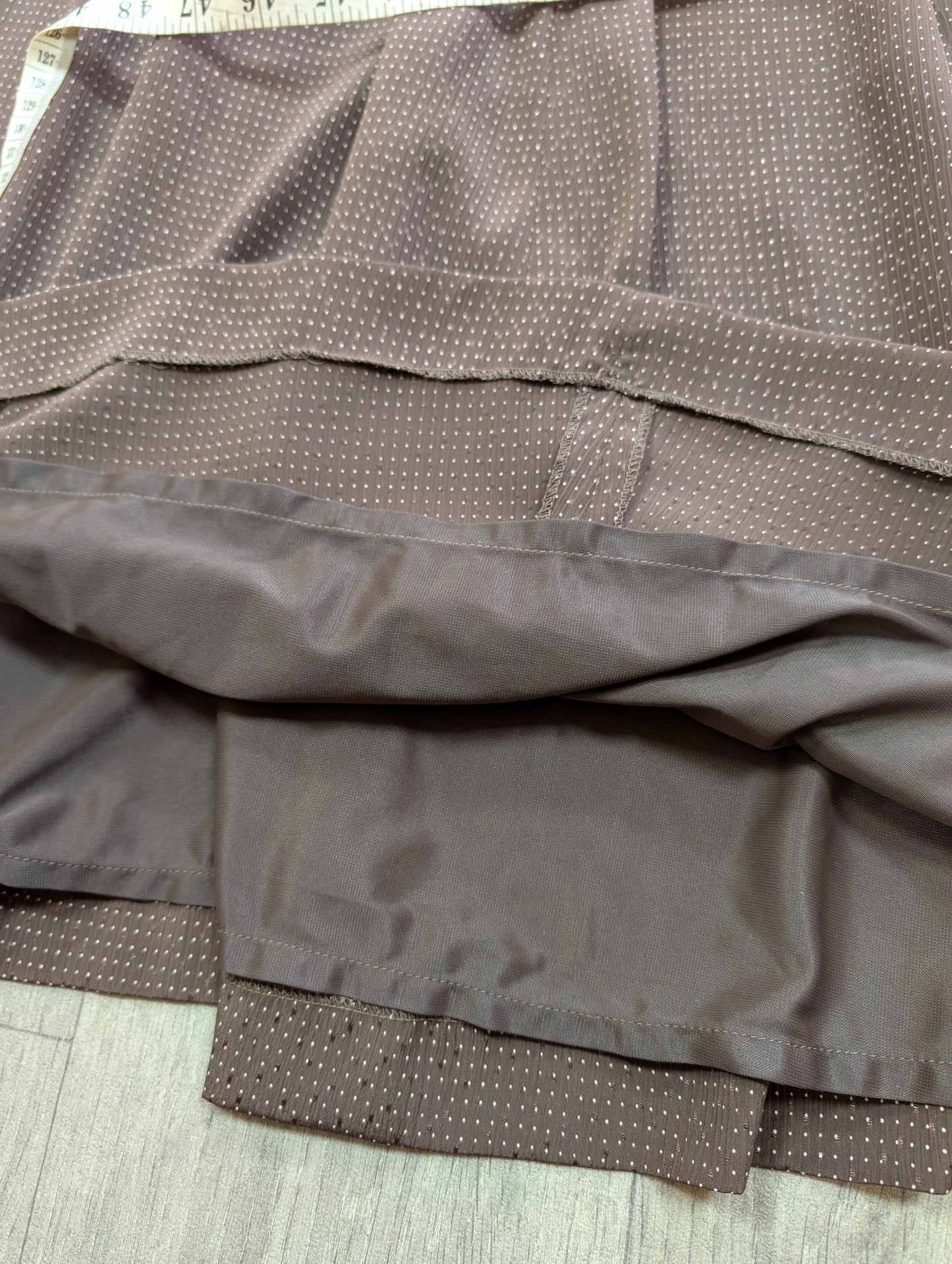 1970s Susan Small brown dress - M/12