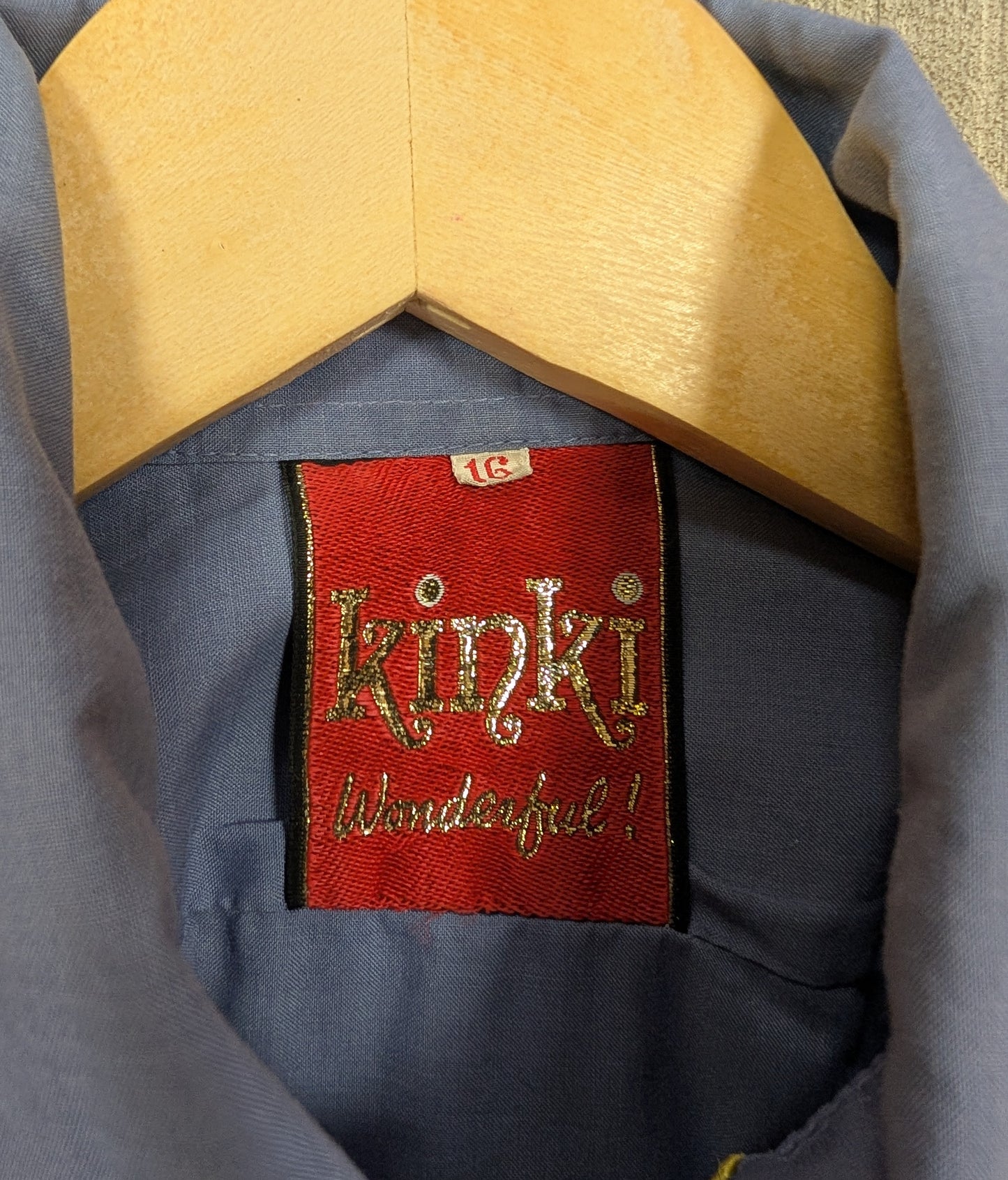 1970s Kinki beagle collar shirt