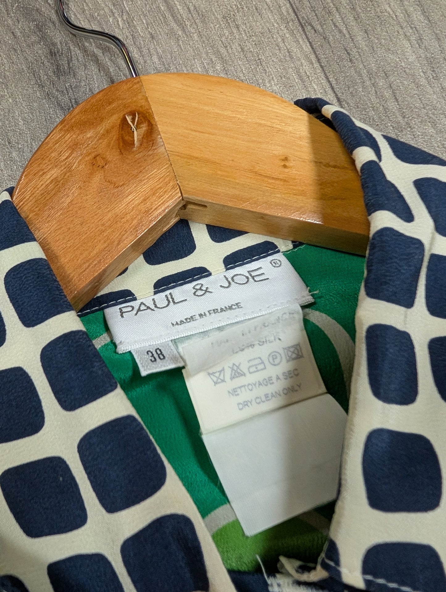 90s/Y2K Paul & Joe silk shirt dress
