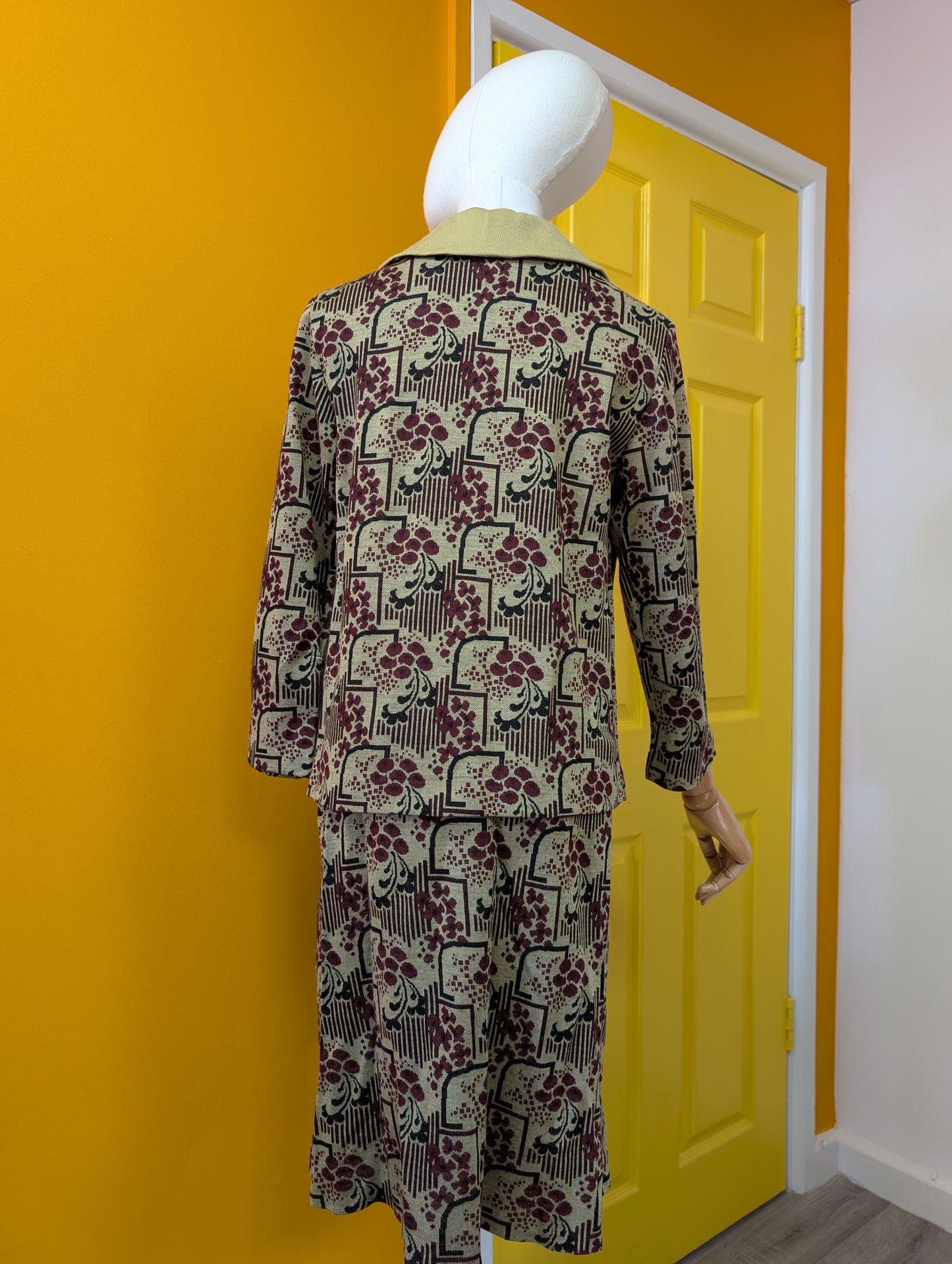 60s/70s Acrilan skirt suit - XS/S