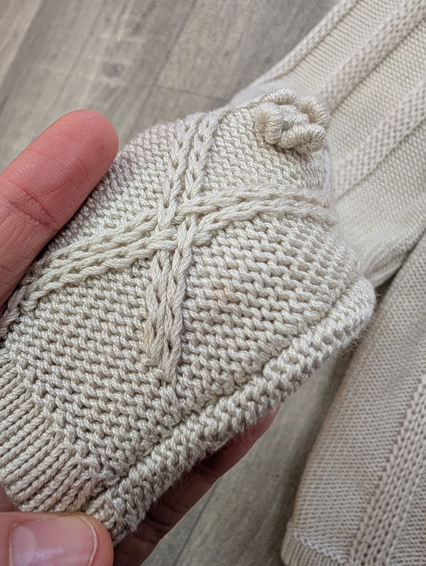 1990s Deirdre McGuire pima cotton cardigan