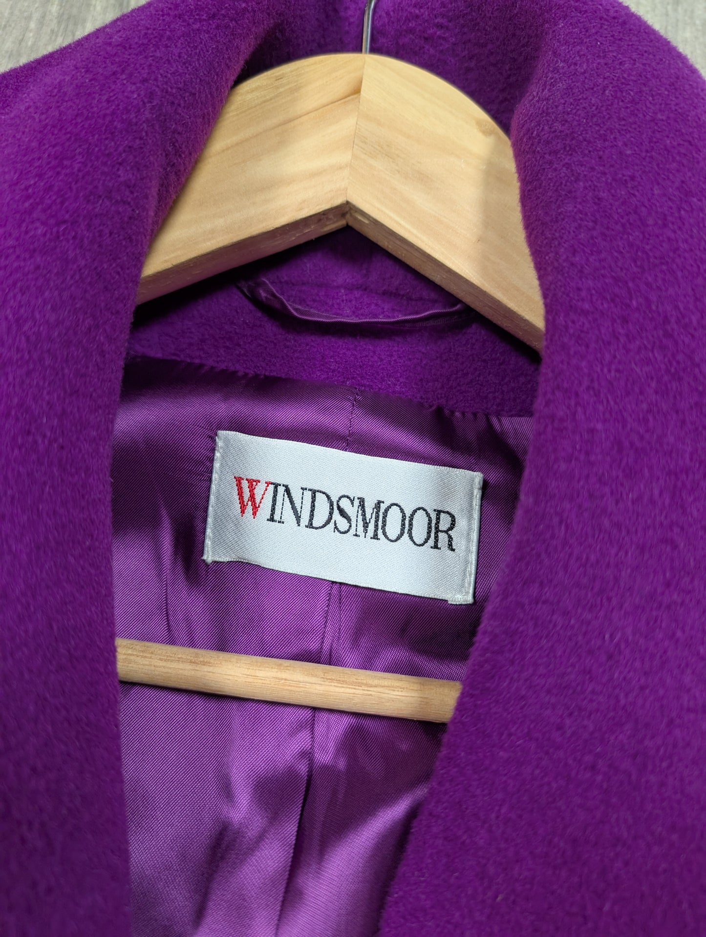 Glorious 1980s Windsmoor wrap coat