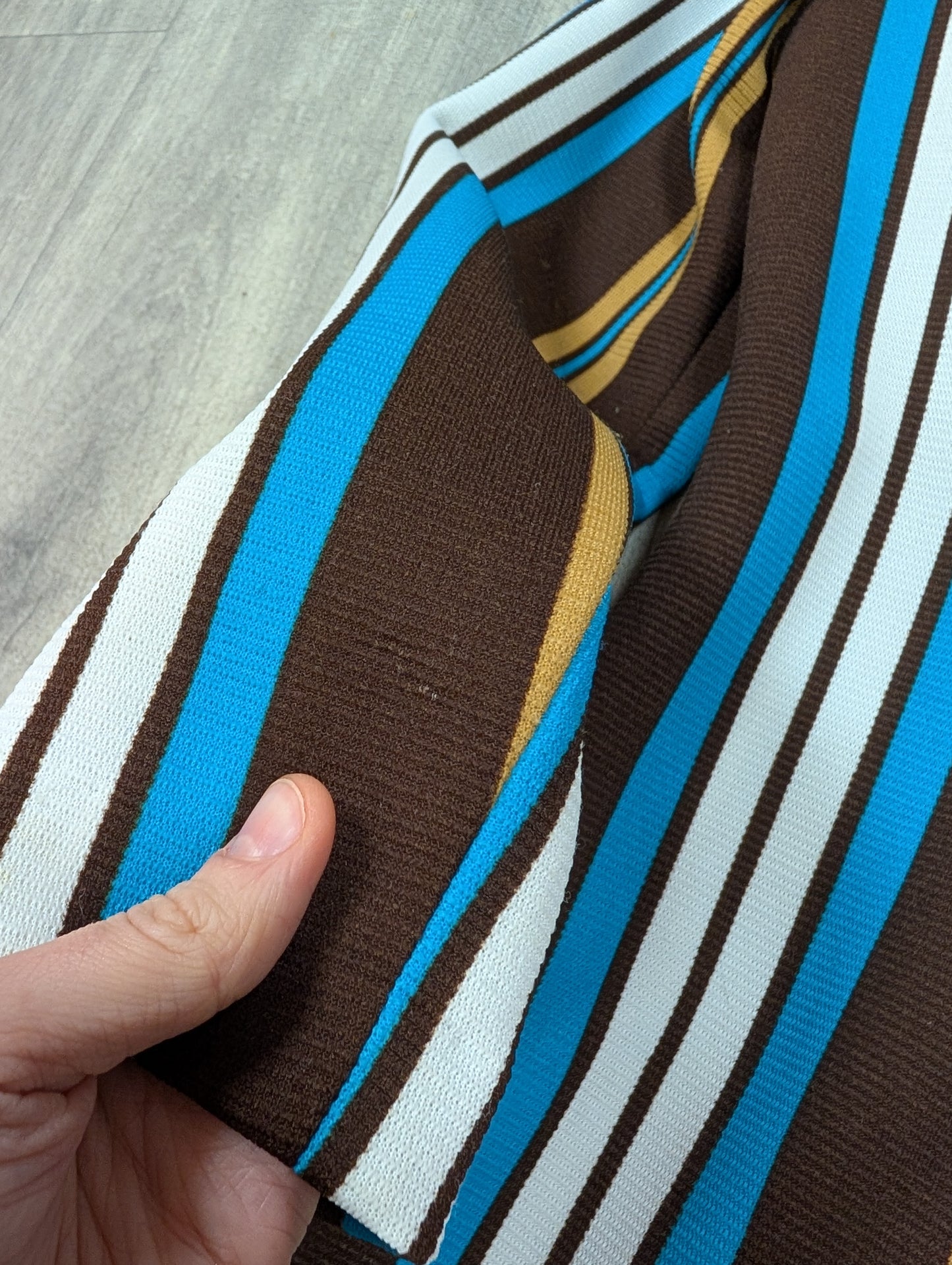 60s/70s Peter Shires striped jacket - S/10
