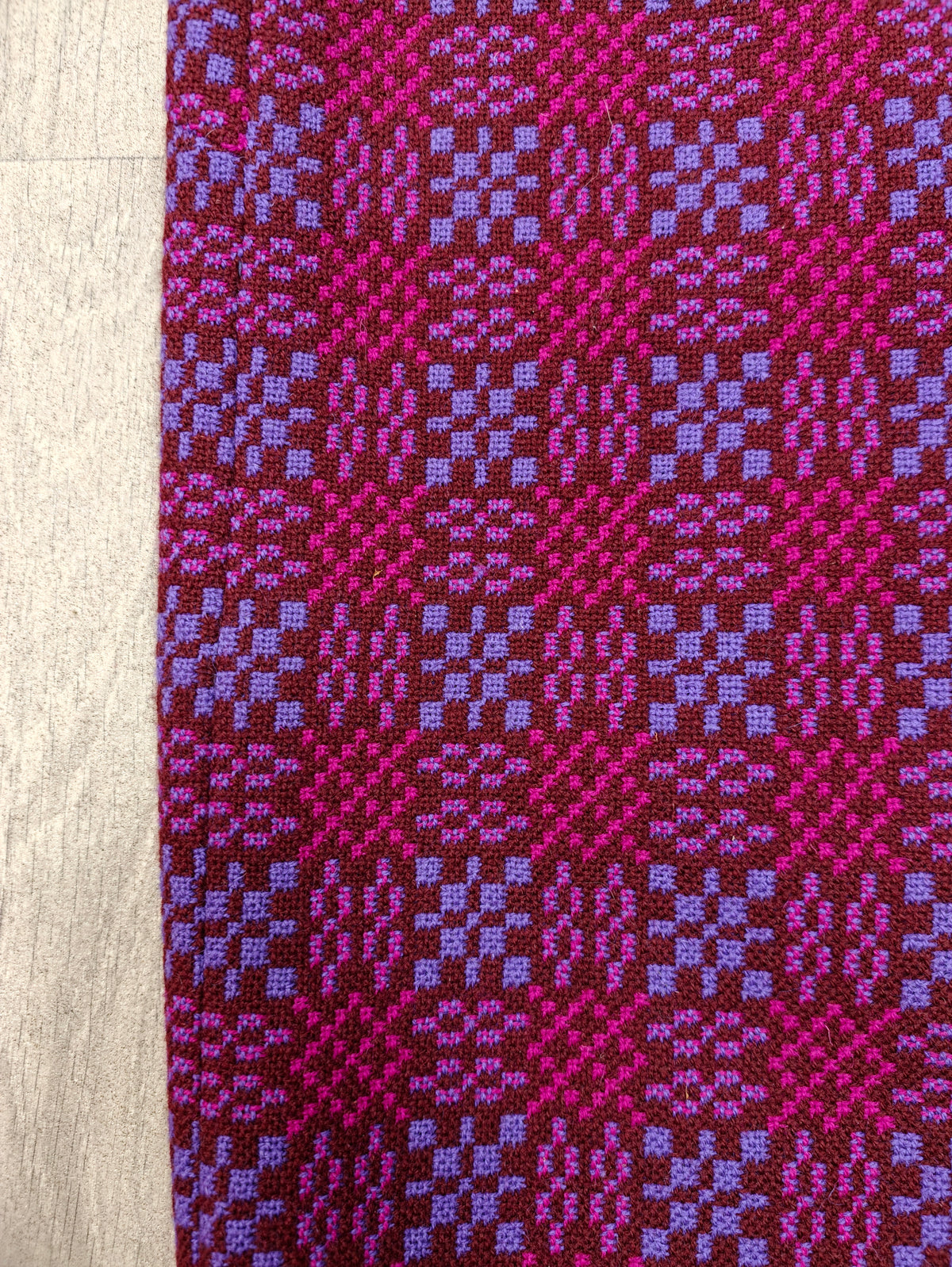 Welsh tapestry wool waistcoat & matching bag - L