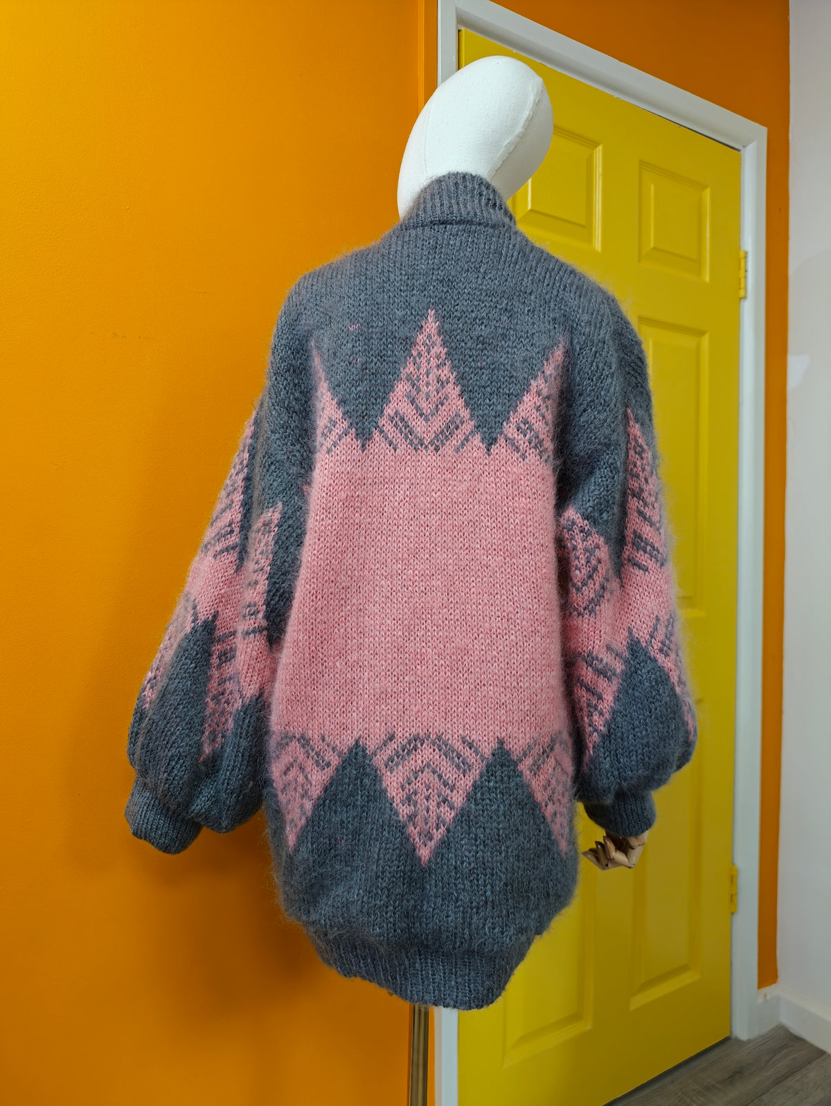 1980s Kool Knits mohair cardigan