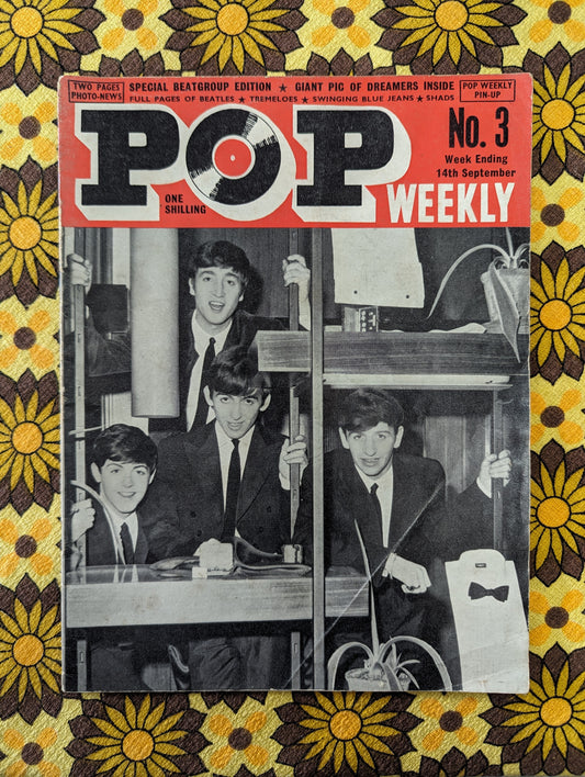 Pop Weekly No.3 Beatles cover