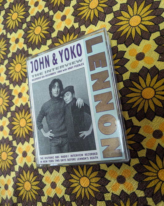 John & Yoko - The Interview 2x cassette