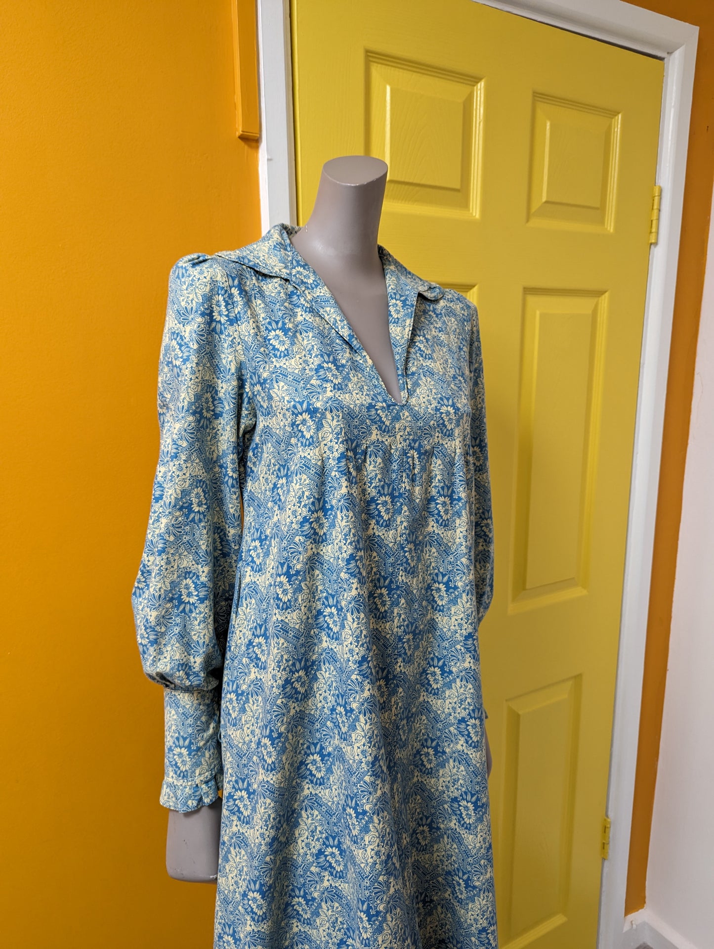 1970s made in Wales Laura Ashley dress - Size 8