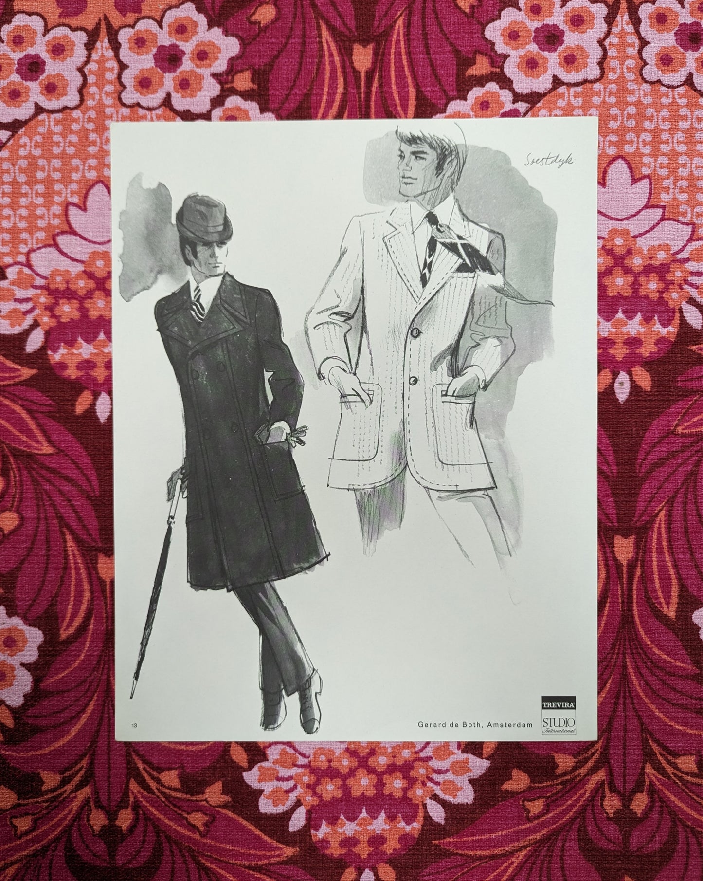 Gerard de Both, Amsterdam fashion print