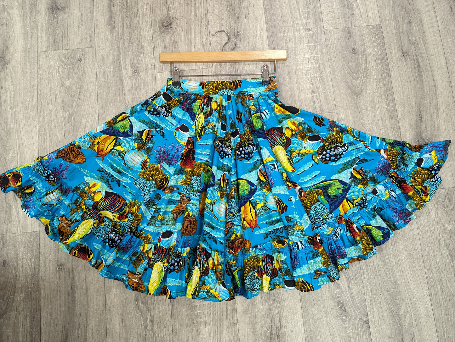 Epic fish print skirt - 24" waist