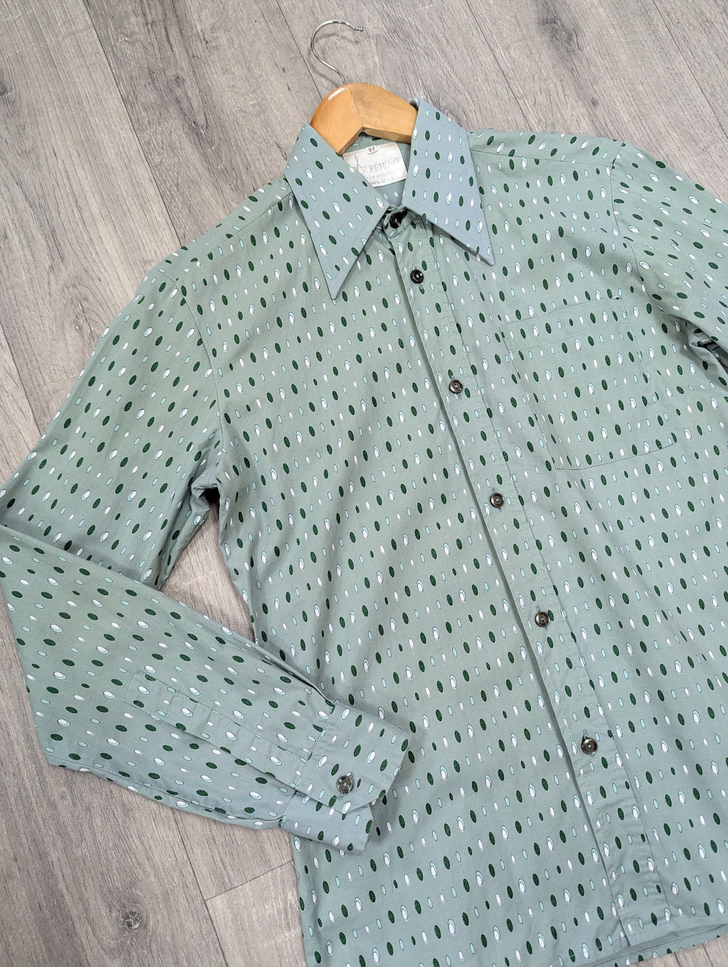 1970s Solferino cotton shirt