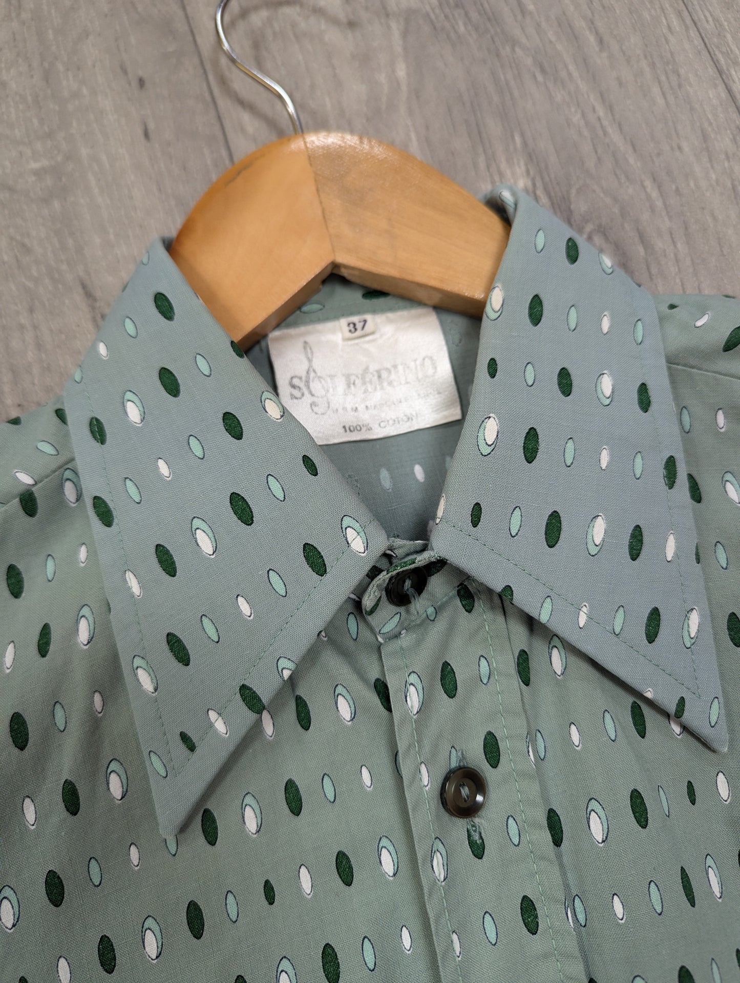 1970s Solferino cotton shirt