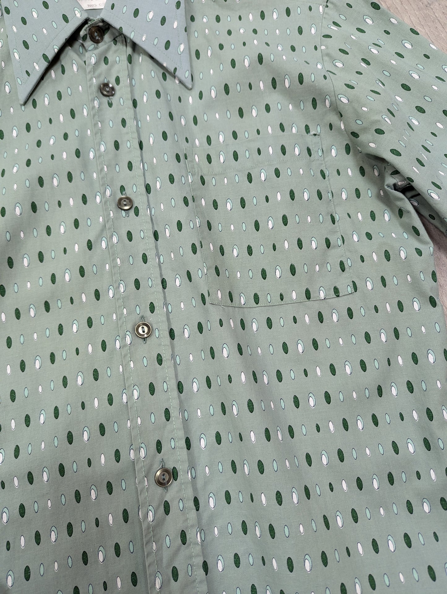 1970s Solferino cotton shirt