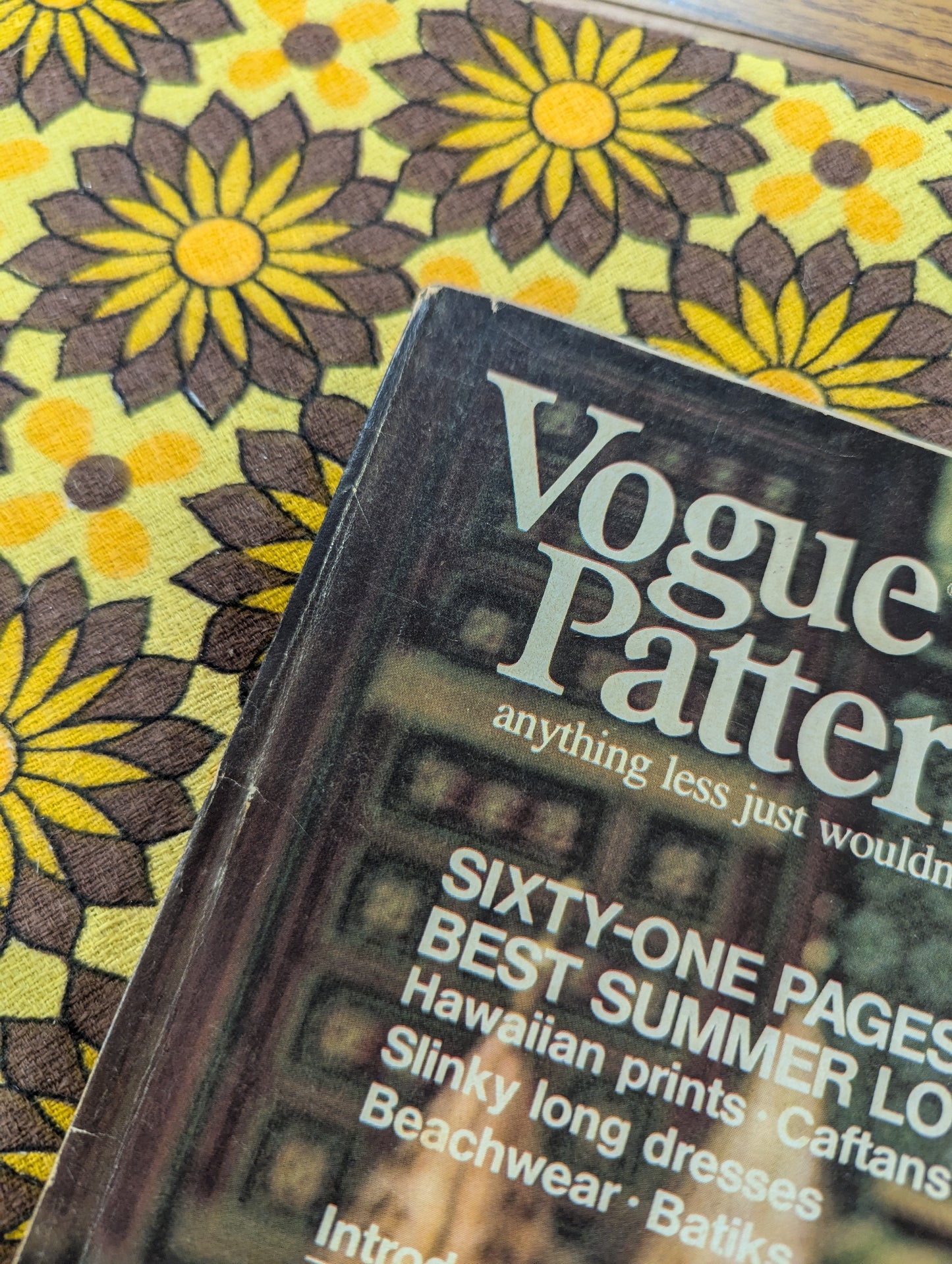 Summer 1973 Vogue Patterns magazine