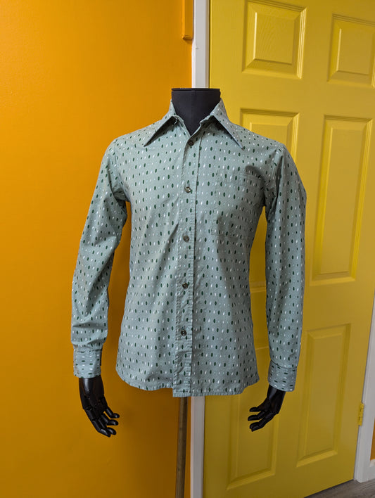 1970s Solferino cotton shirt