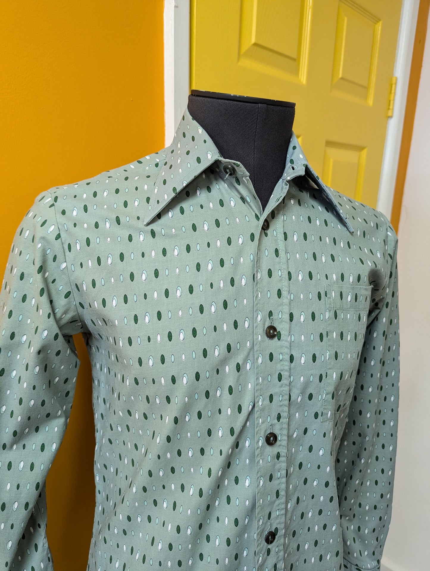 1970s Solferino cotton shirt