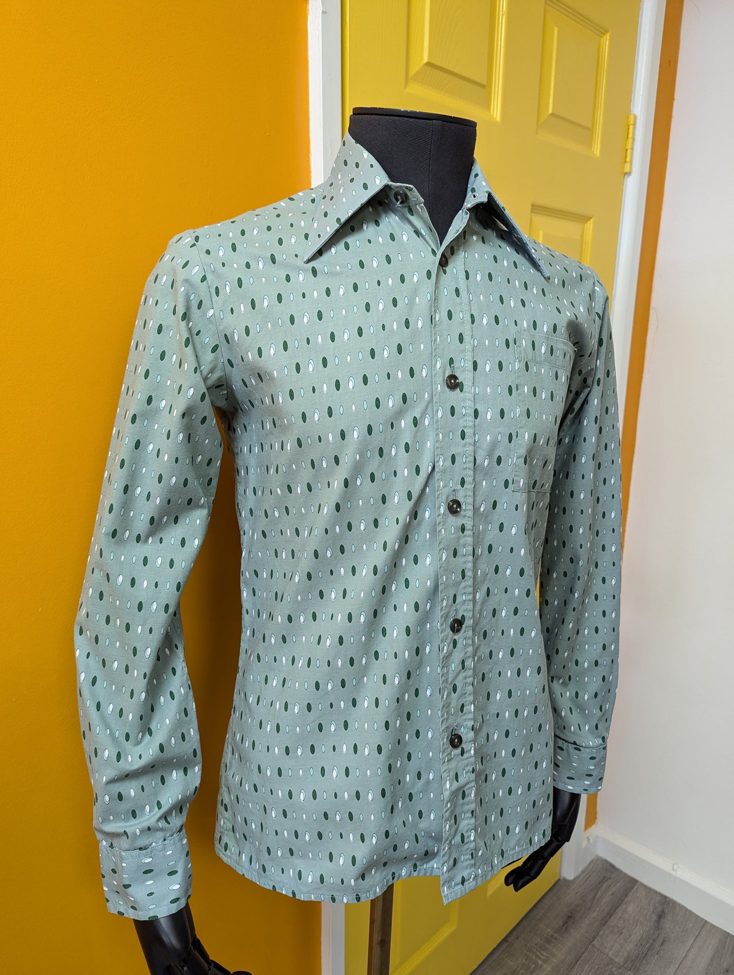 1970s Solferino cotton shirt