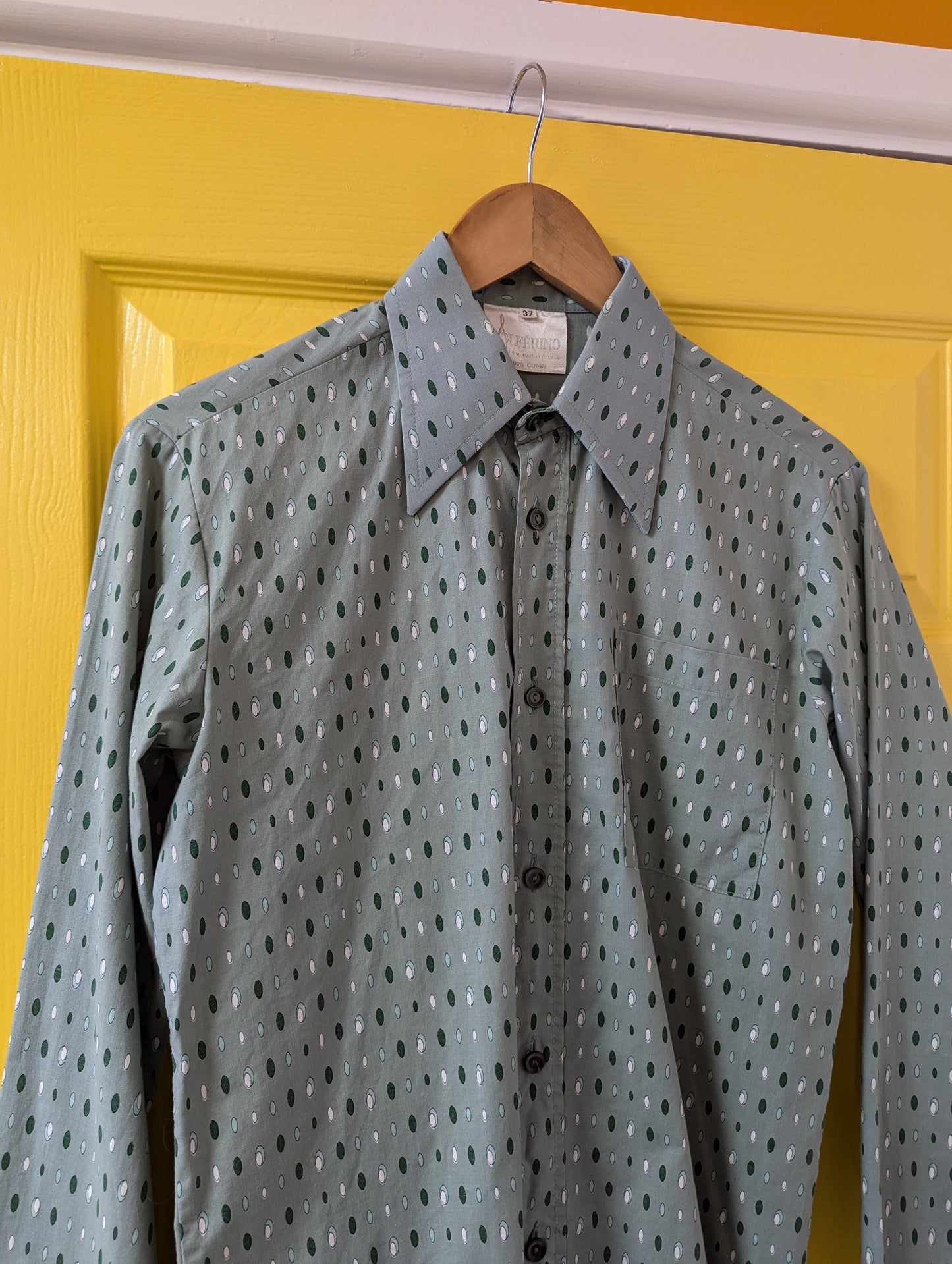 1970s Solferino cotton shirt